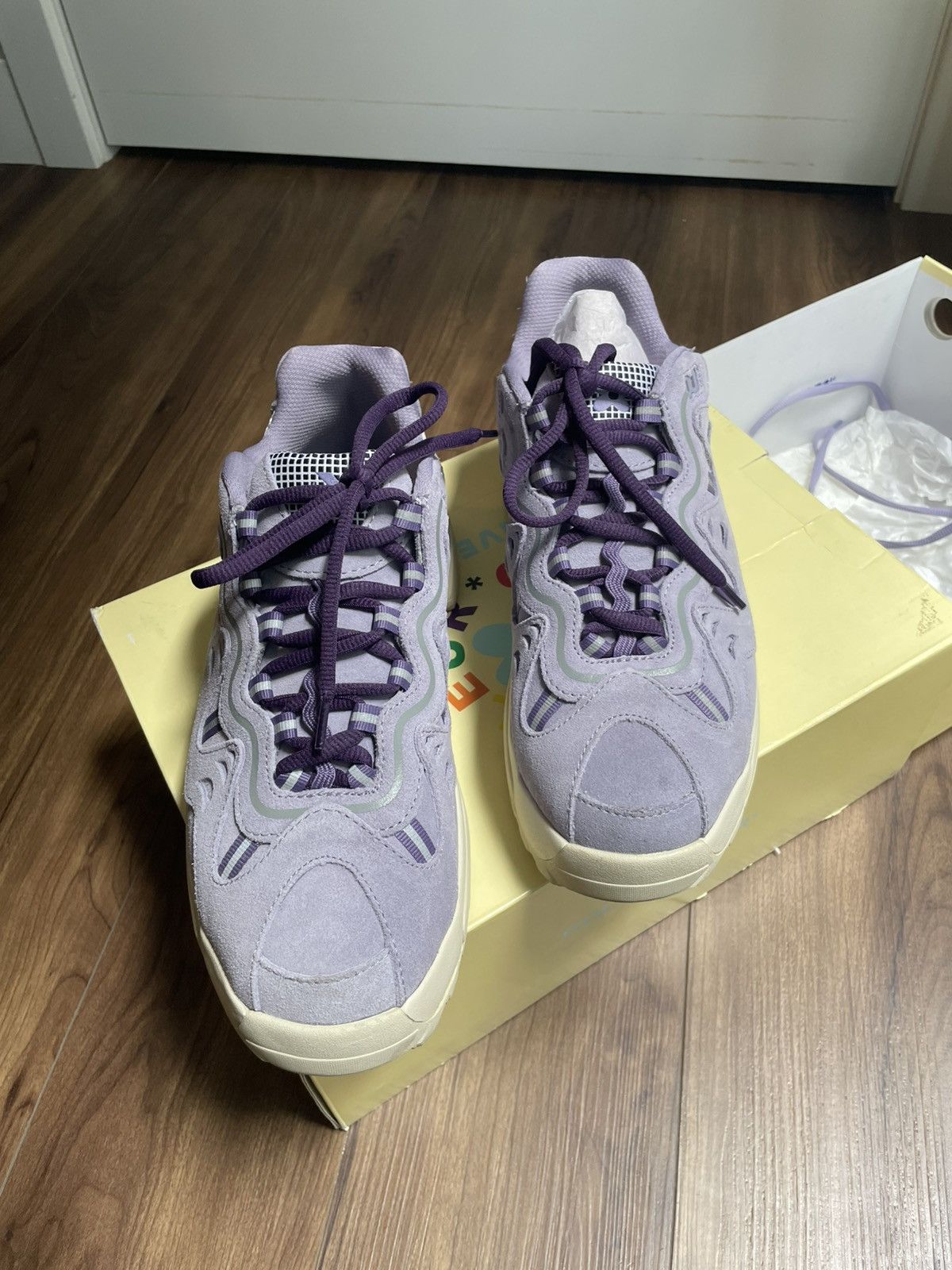 Converse × Golf le Fleur Golf le Fleur x Converse Gianno – Lavender Gray/Off White Size US 8 / EU 41 - 3 Thumbnail