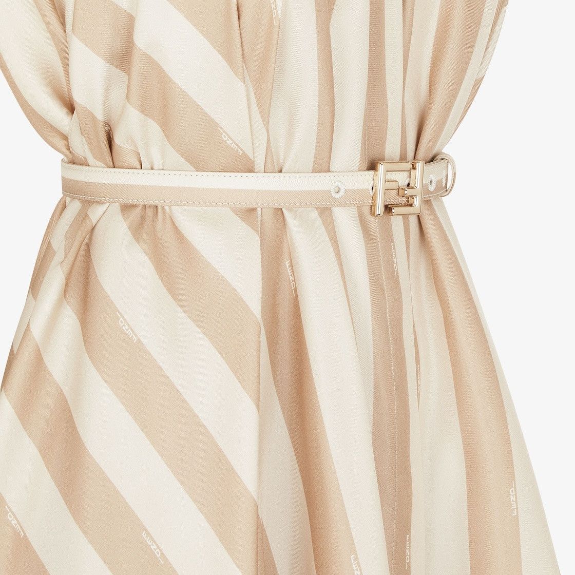 Fendi o1s1wg110825 Dress in Beige Size M / US 6-8 / IT 42-44 - 3 Thumbnail