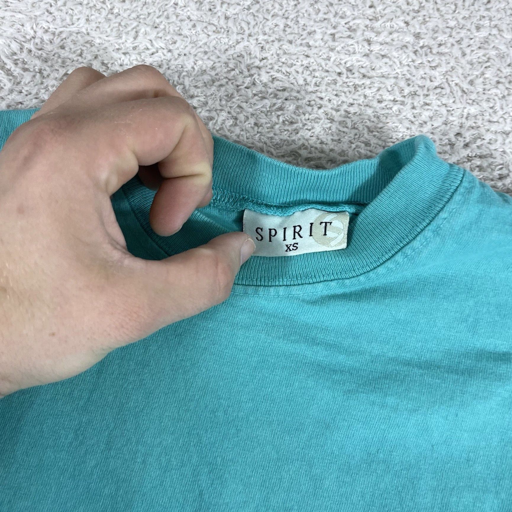 ESPIRIT Vero Beach Florida Spirit Jersey Adult XS Green Oversized Vacation Retro Spirit T-Shirt Beach Size XS / US 0-2 / IT 36-38 - 3 Thumbnail