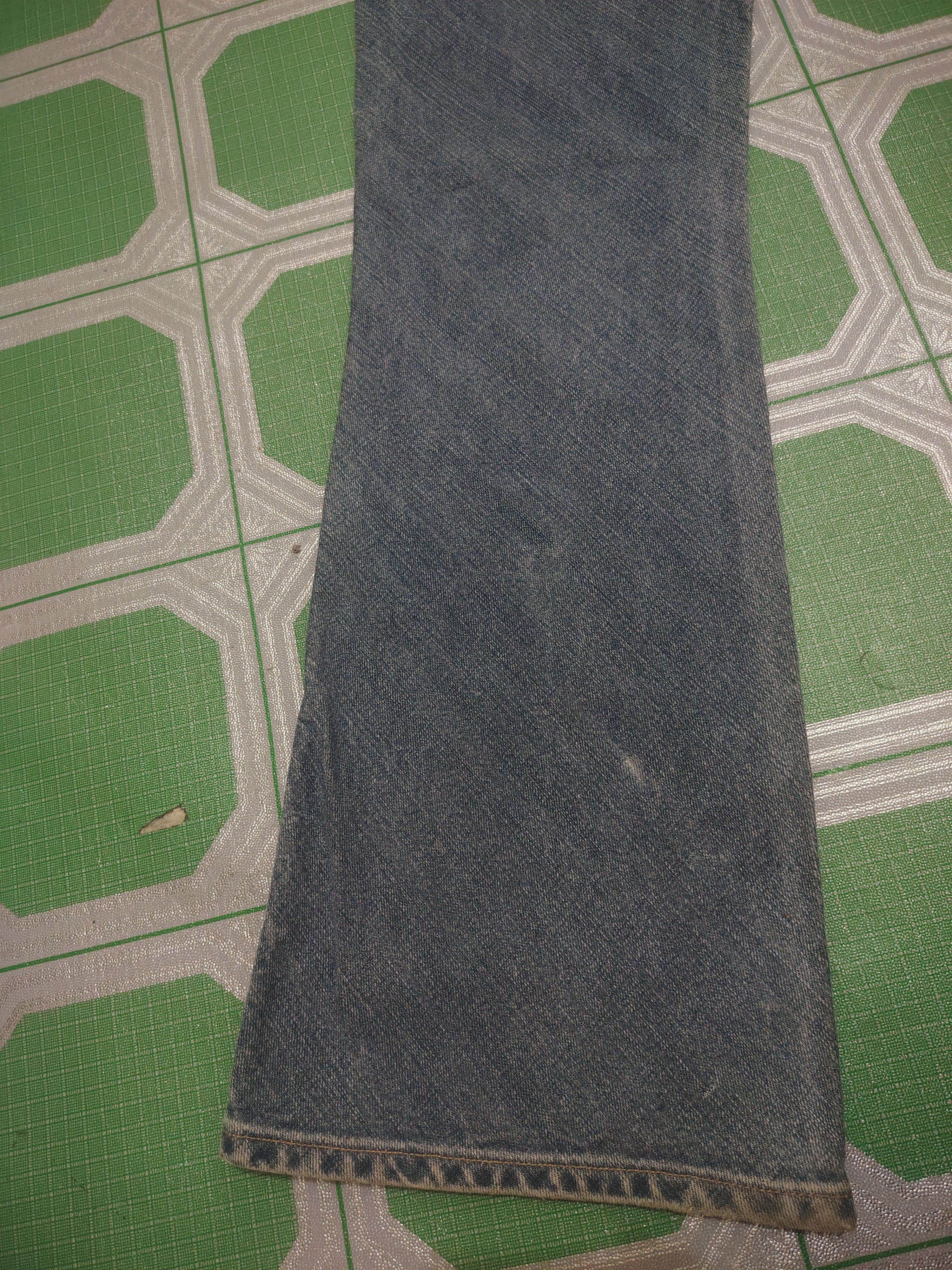 If Six Was Nine Japanese Lee Exclusive Flared Jeans Size US 31 - 19 Thumbnail