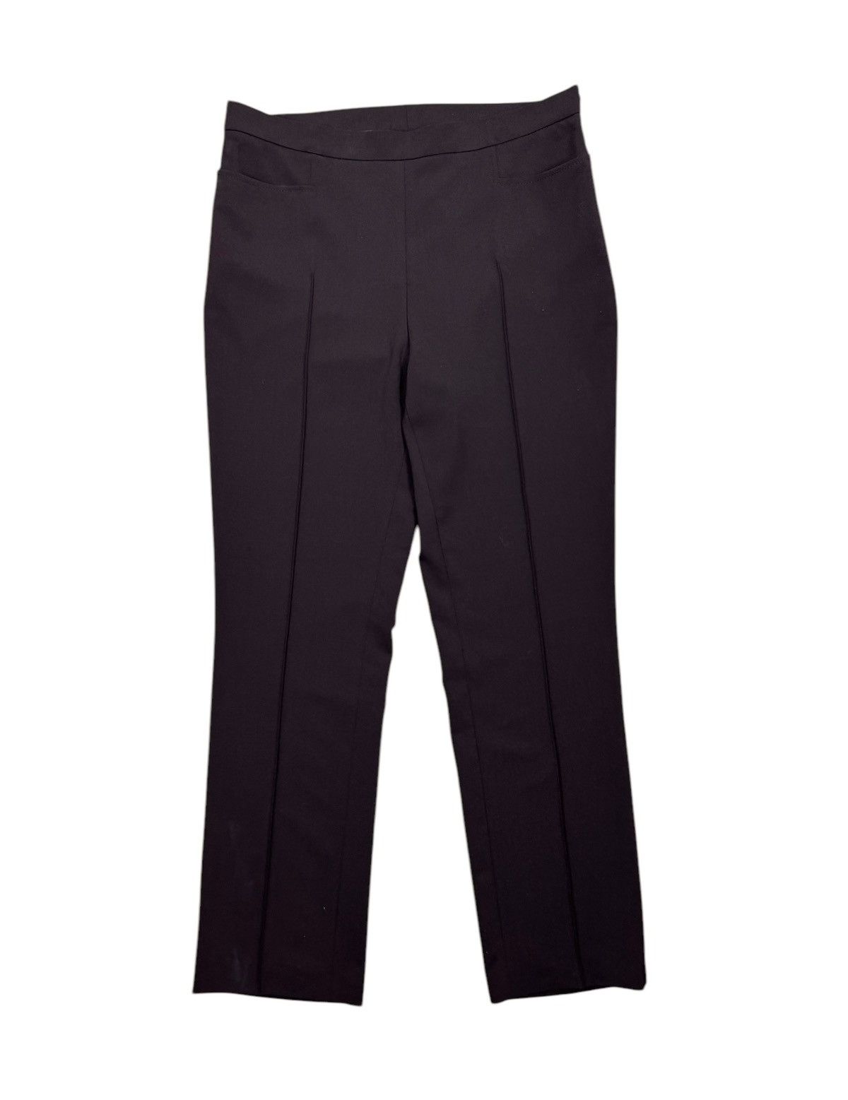 Akris Akris Punto Wool-Polyester Dress Pants Purple size IT44 US8 Size 30" / US 8 / IT 44 - 10 Thumbnail