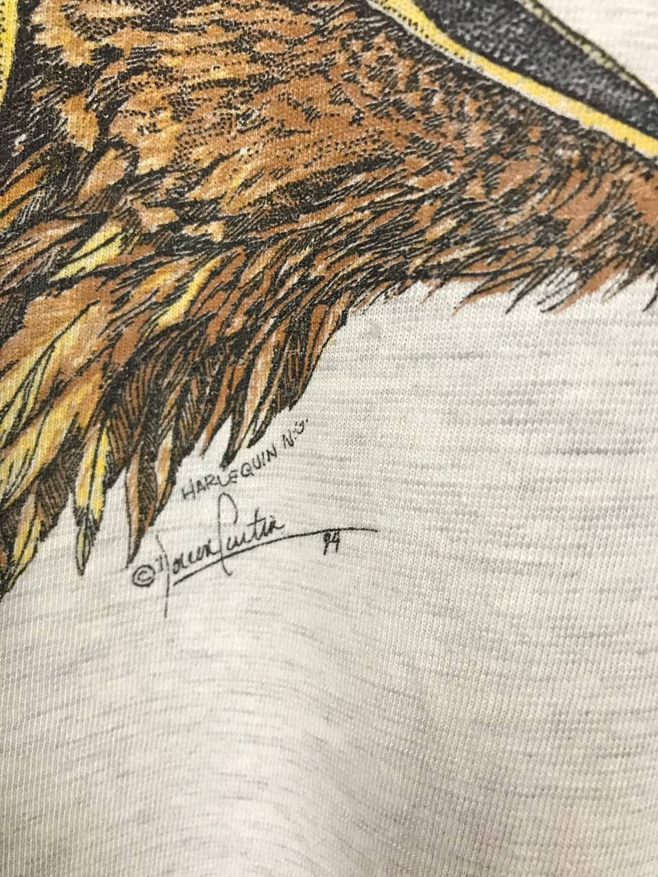 Vintage Eagle animal vintage tee Size US XL / EU 56 / 4 - 4 Thumbnail