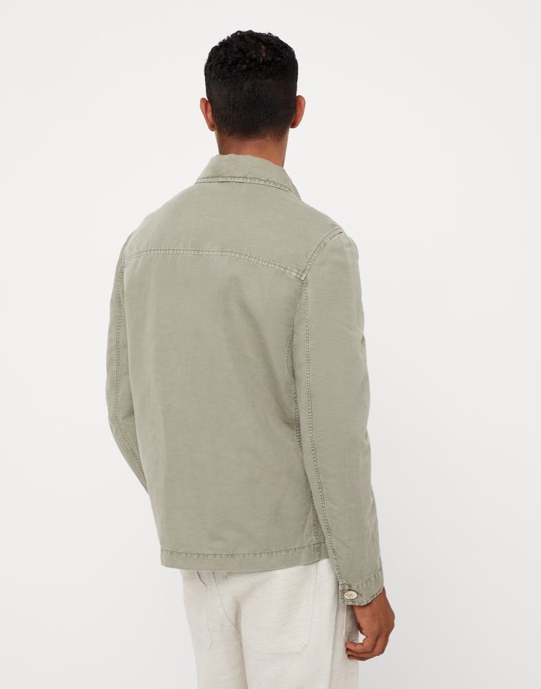 Brunello Cucinelli o1w1db10825 Long Jacket in Green Size US M / EU 48-50 / 2 - 5 Thumbnail