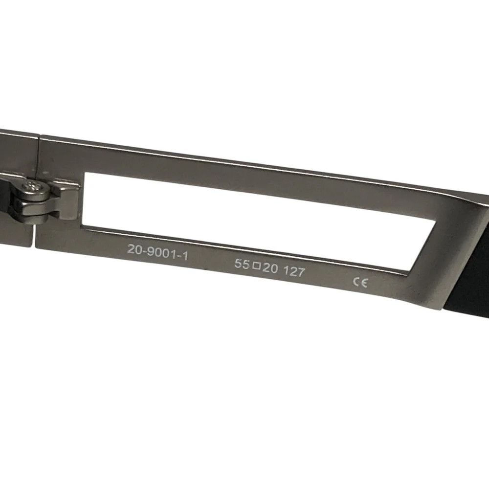 Yohji Yamamoto YOHJI YAMAMOTO/black/ Biker sunglasses Size ONE SIZE - 5 Thumbnail