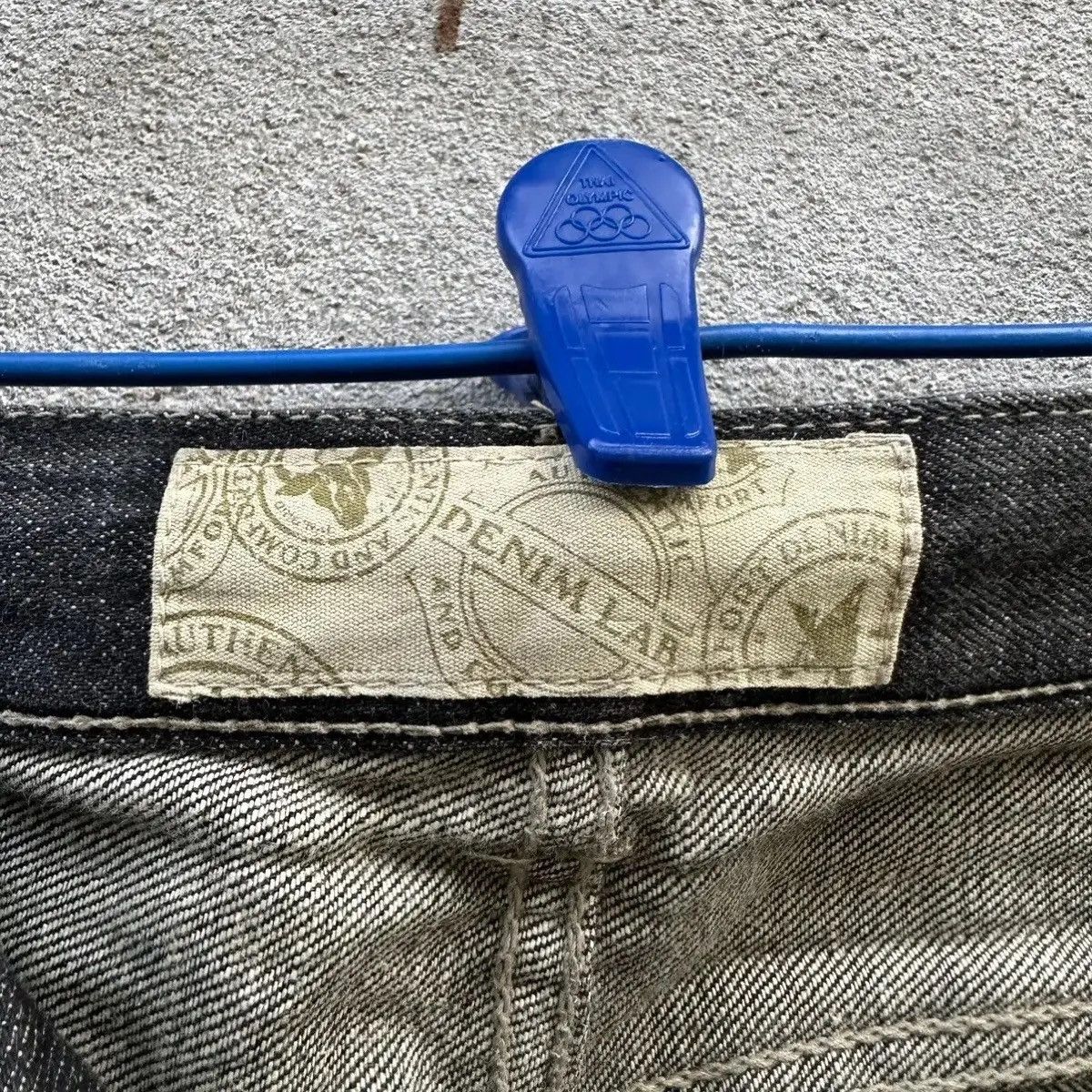 Denime DENIM LAB JEANS RIPPED JAPANESE RARE DENIM VINTAGE PANTS Size US 33 - 10 Thumbnail