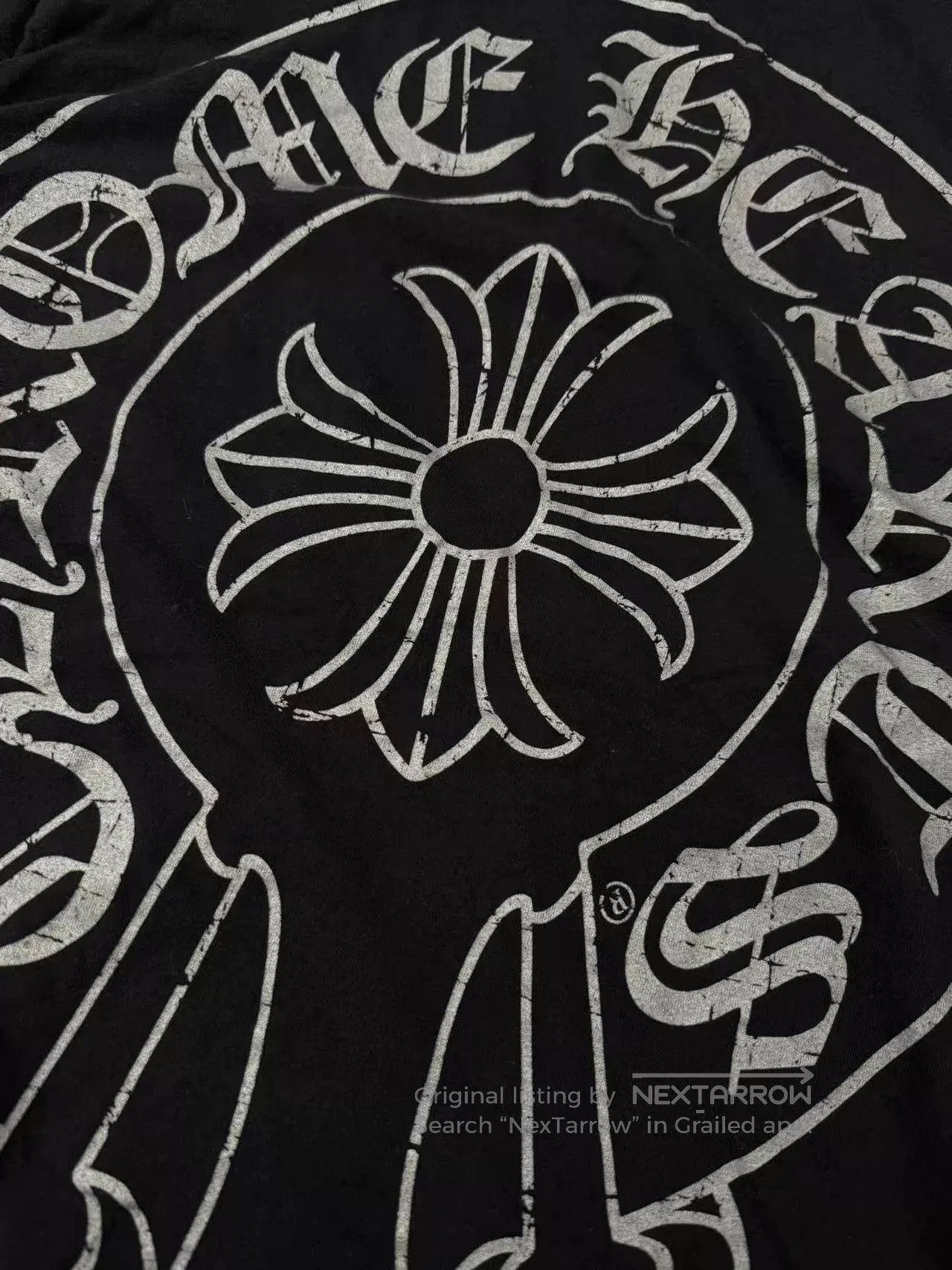 Chrome Hearts Chrome Hearts Black Short Sleeve Horse Shoe Print. Size US M / EU 48-50 / 2 - 4 Thumbnail