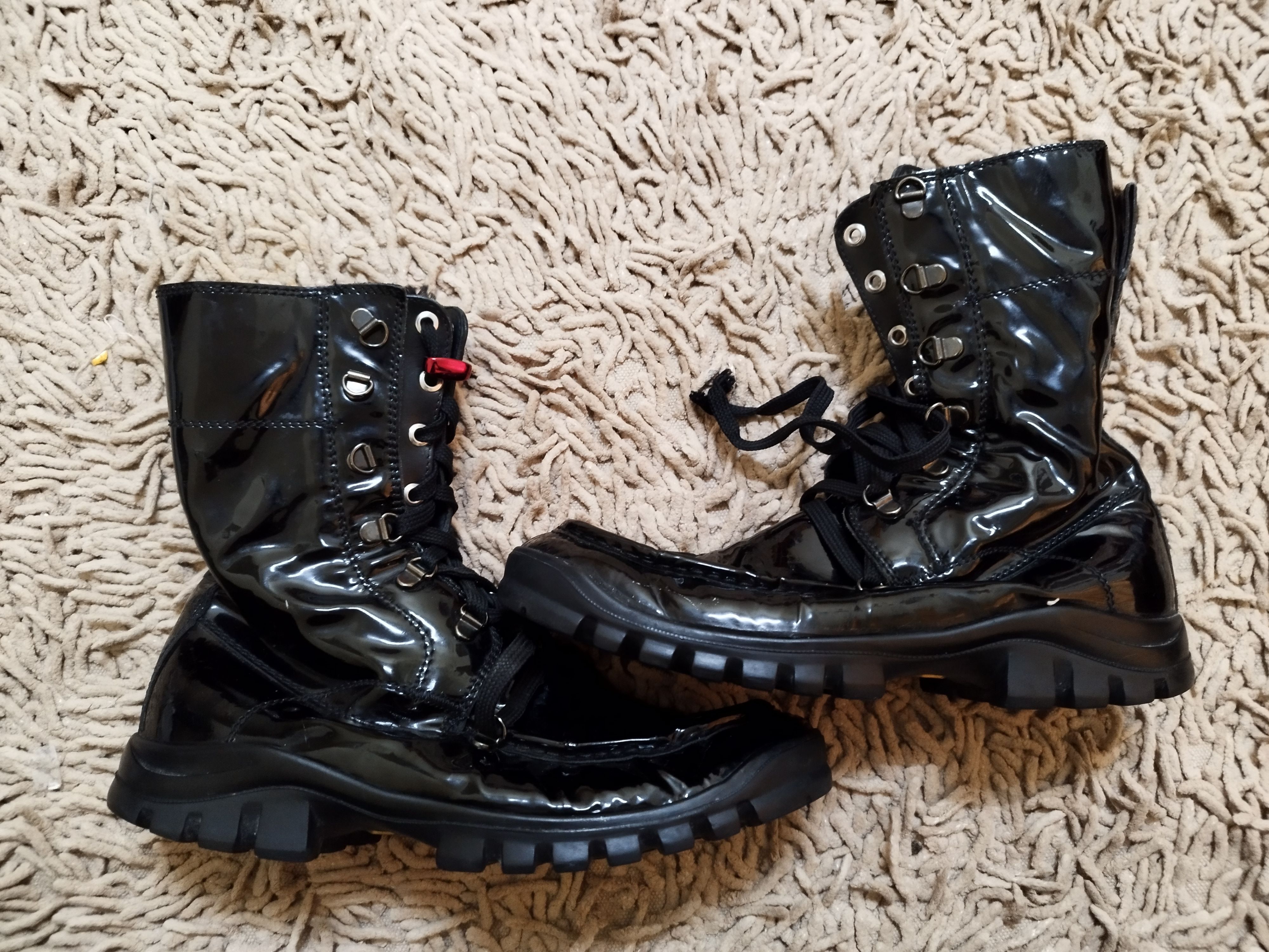 Neil Barrett Military Pierced Ankle Boot Punk Size US 7.5 / EU 40-41 - 4 Thumbnail
