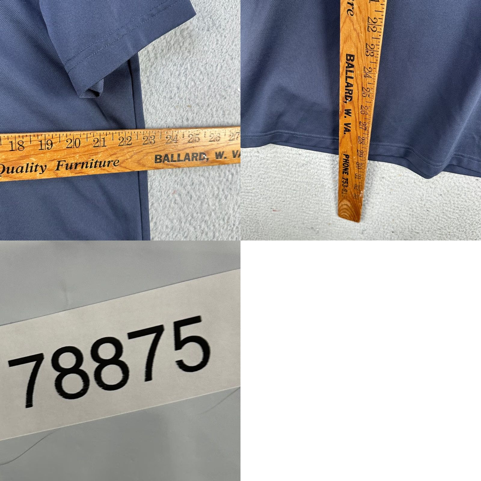 TravisMathew VINTAGE Travis Mathew Shirt Golf Polo Men XL Blue Rugby Short Sleeve Performance Logo Size US XL / EU 56 / 4 - 8 Thumbnail