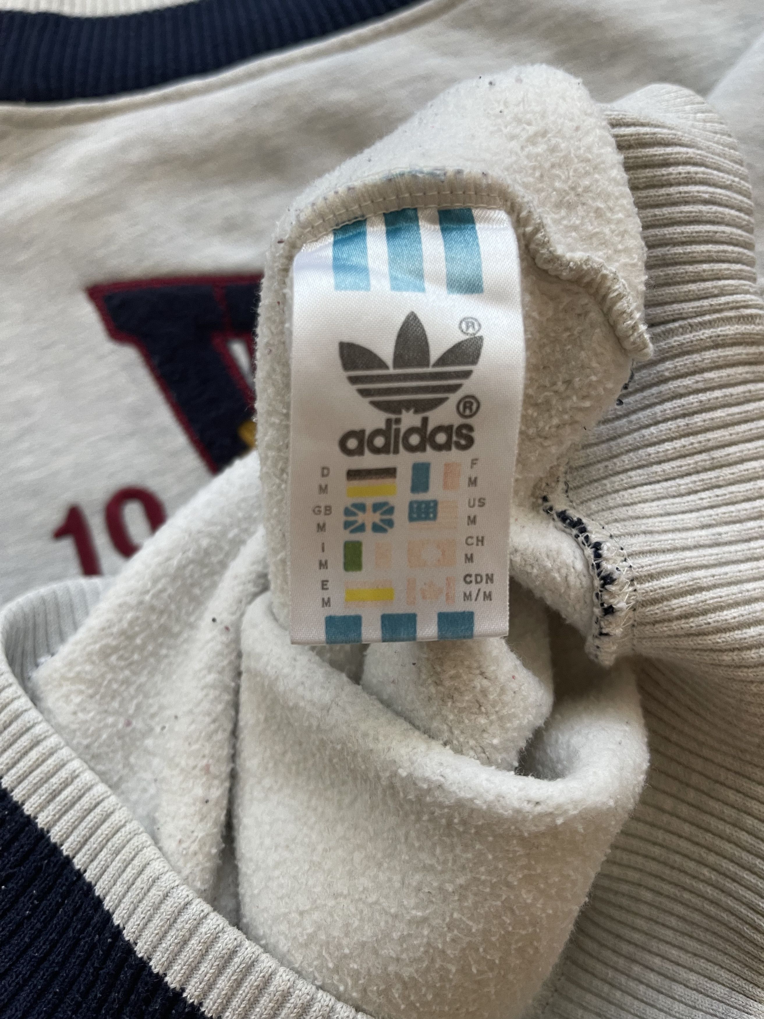 Adidas Adidas Sweatshirt Sweden 1958 FIFA World Cup Jules Rimet Size US M / EU 48-50 / 2 - 7 Thumbnail