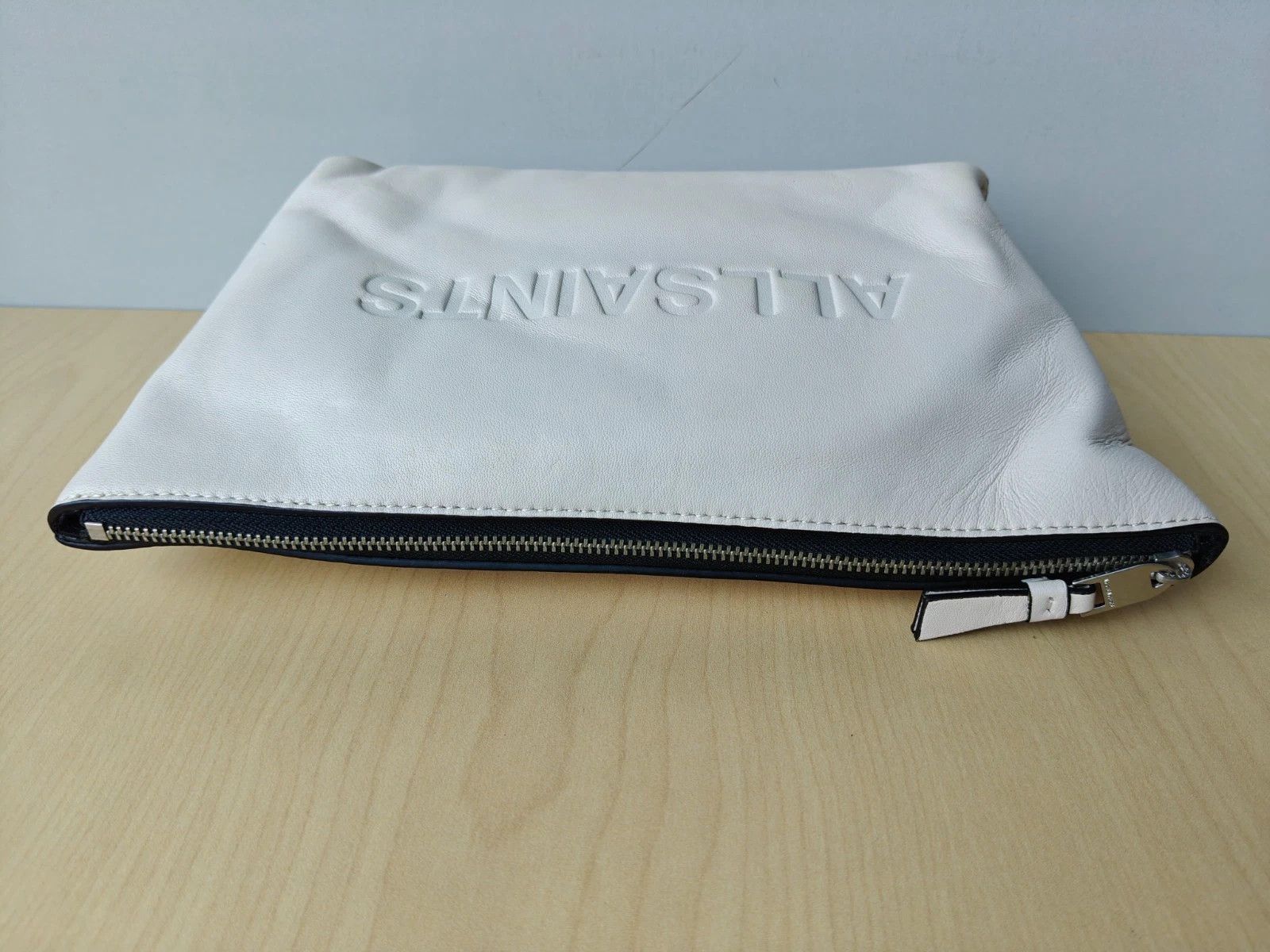 Allsaints ALLSAINTS Emile Leather Logo Pouch Bag FTP - 8201 Size ONE SIZE - 9 Thumbnail