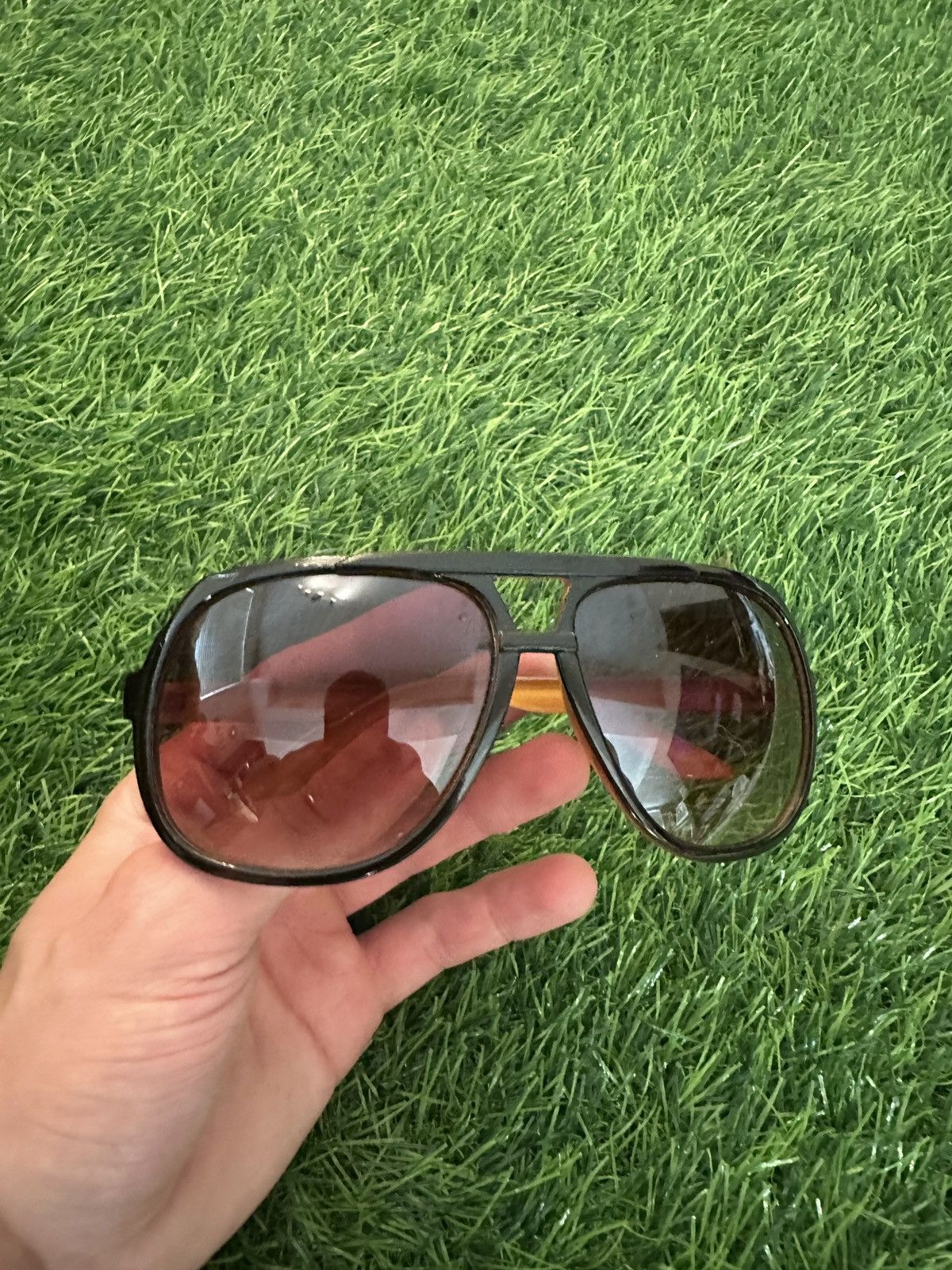 Gucci Gucci double G stripe sunglasses Size ONE SIZE - 1 Thumbnail