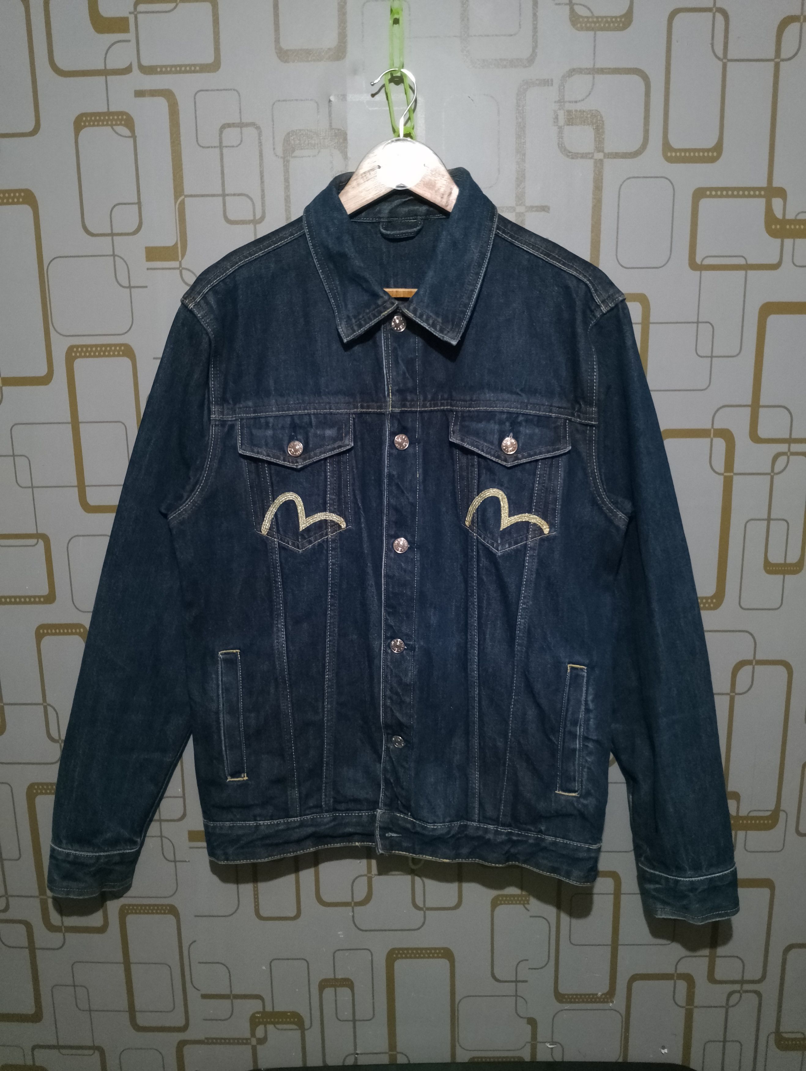Evisu × Japanese Brand Evisu Denim Jacket Size US XXL / EU 58 / 5 - 2 Thumbnail