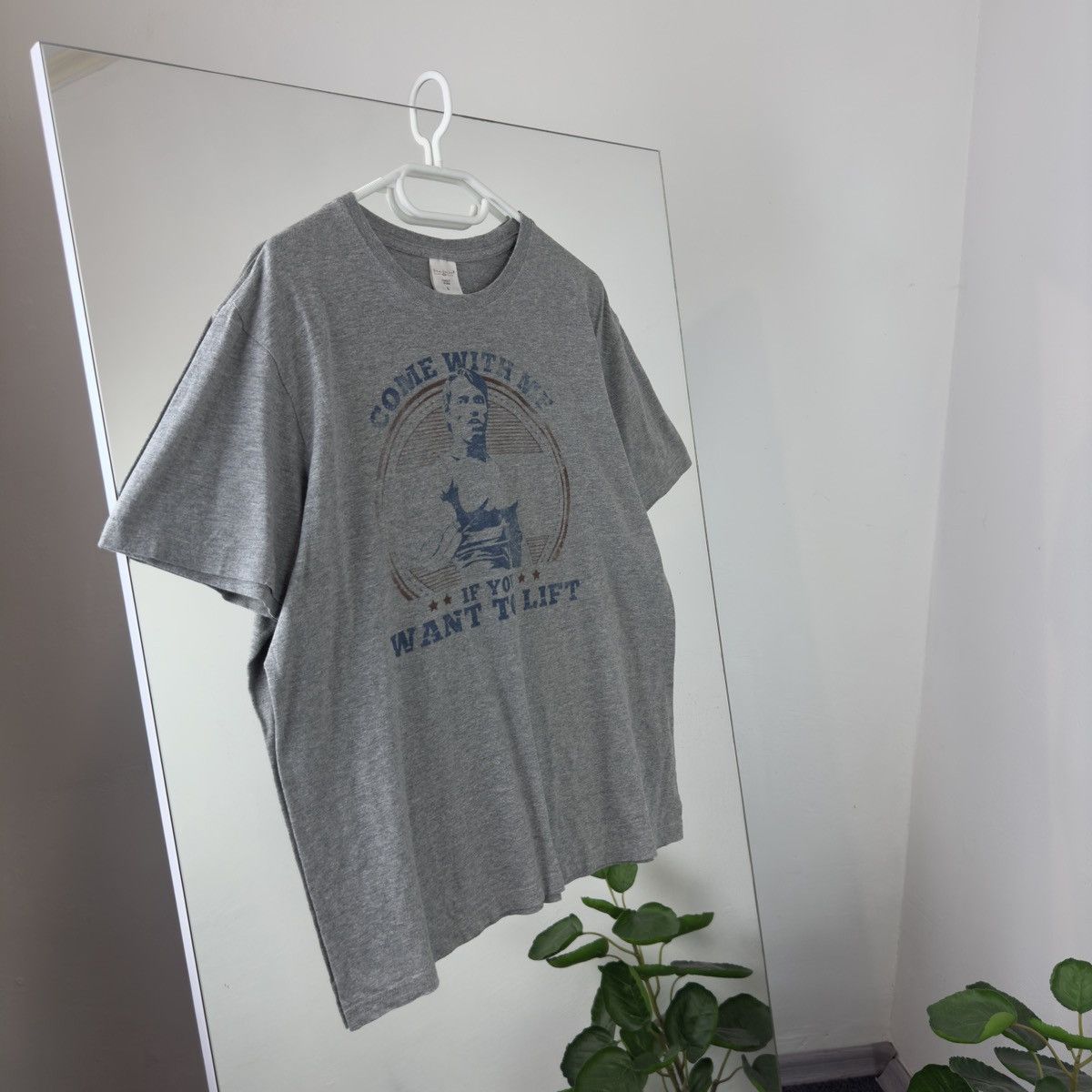 Vintage Vintage Arnold Schwarzenegger Come With Me Want To Lift Size US L / EU 52-54 / 3 - 1 Thumbnail