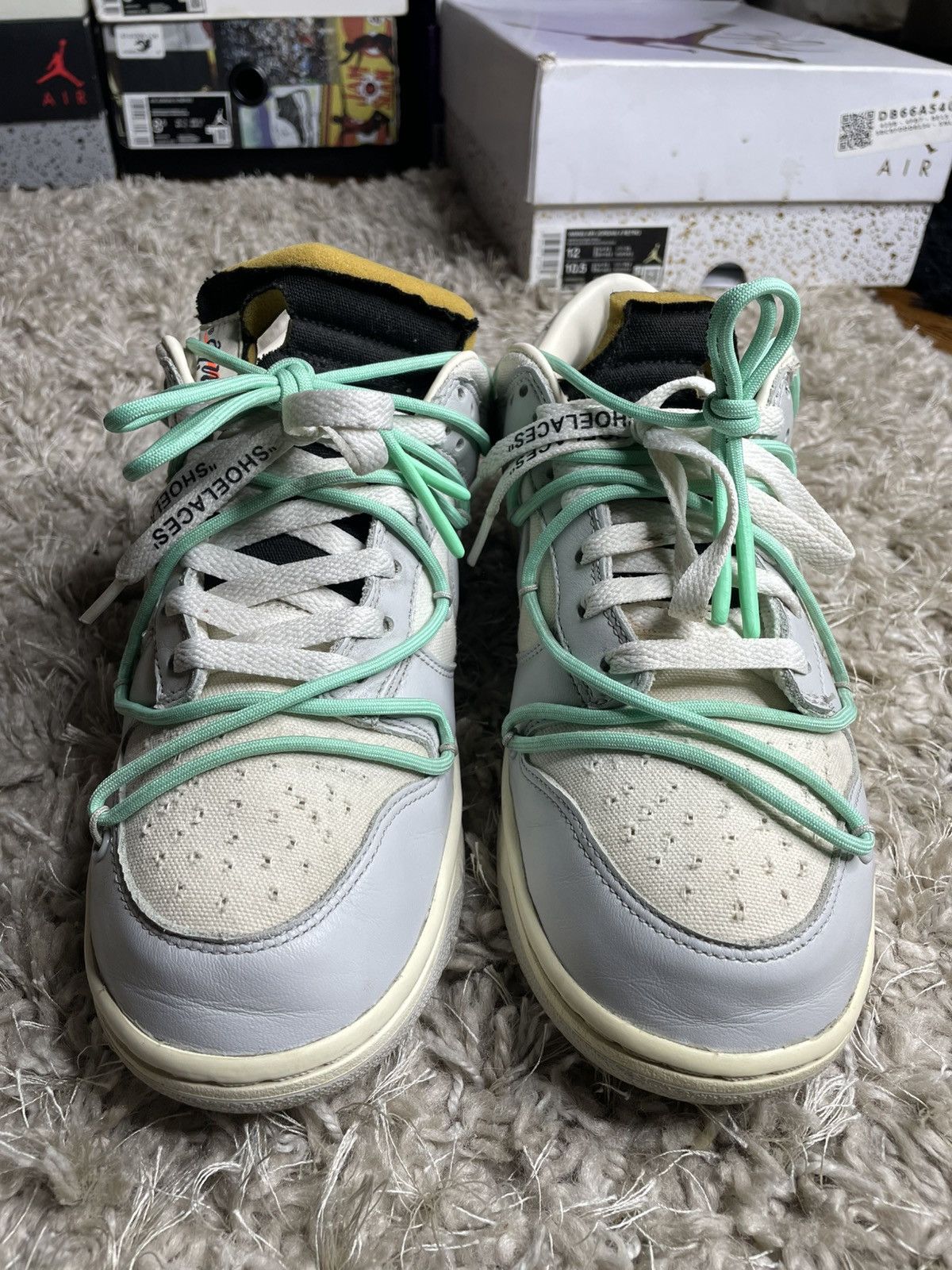 Nike × Off-White Nike x Off White Dunk Low Lot 04 Size US 9 / EU 42 - 4 Thumbnail