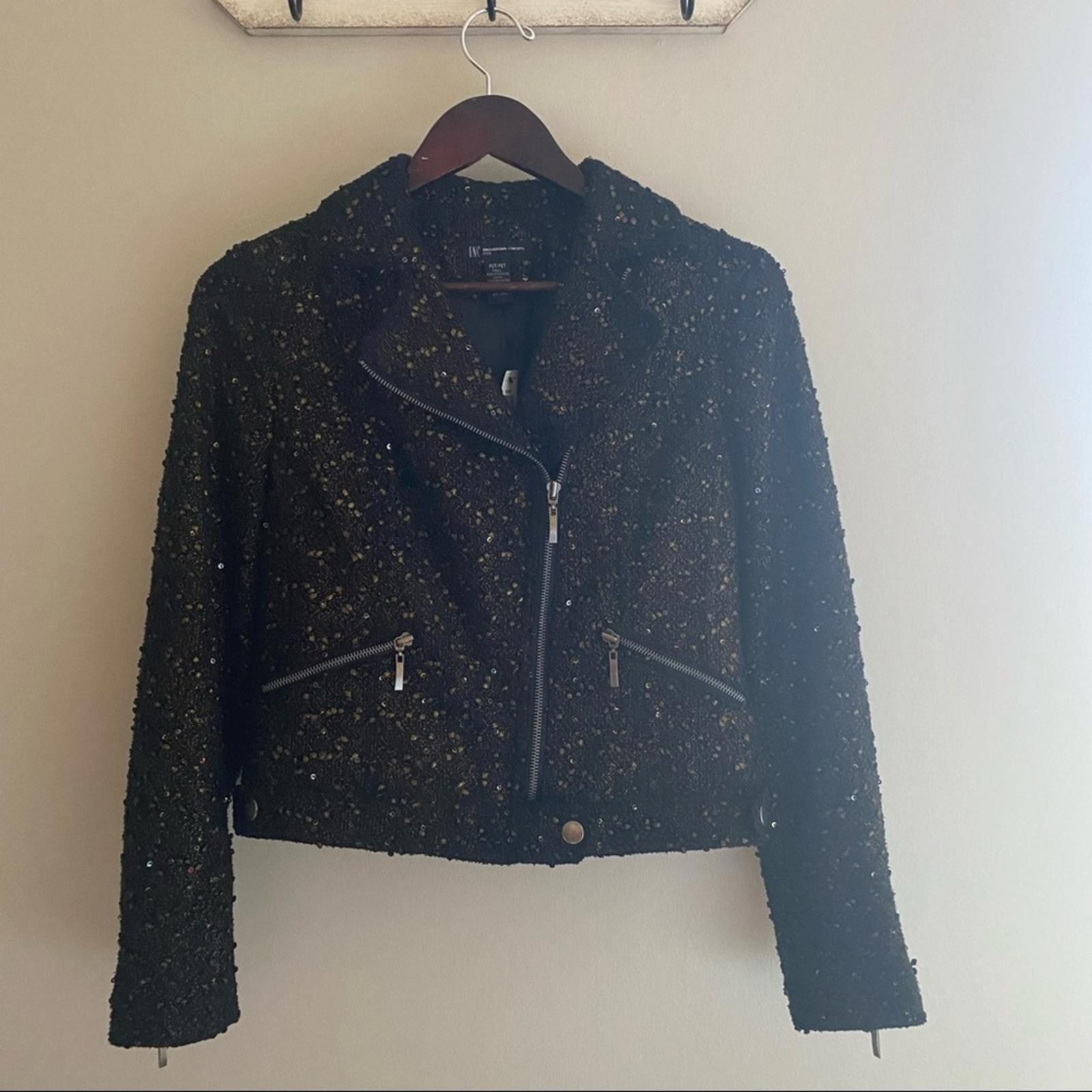 Other INC Moto Style Jacket Size Petite Size XS / US 0-2 / IT 36-38 - 6 Thumbnail