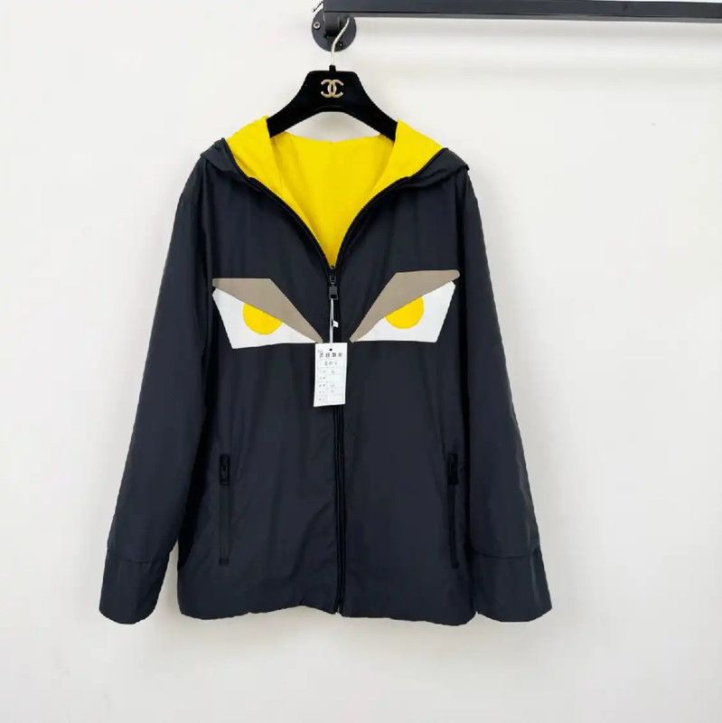 Fendi Fendi Black Long Sleeve Mens Jacket 0089 Size US S / EU 44-46 / 1 - 1 Thumbnail