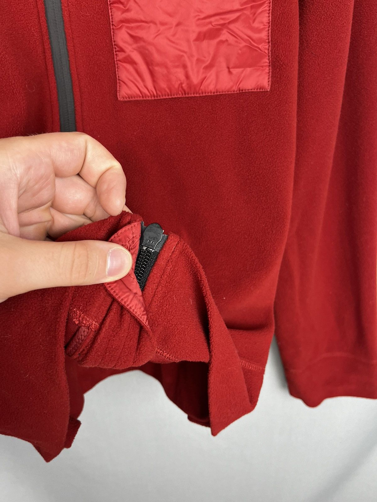 Japanese Brand × Moncler Moncler fleece sweatshirt Size US XL / EU 56 / 4 - 7 Thumbnail