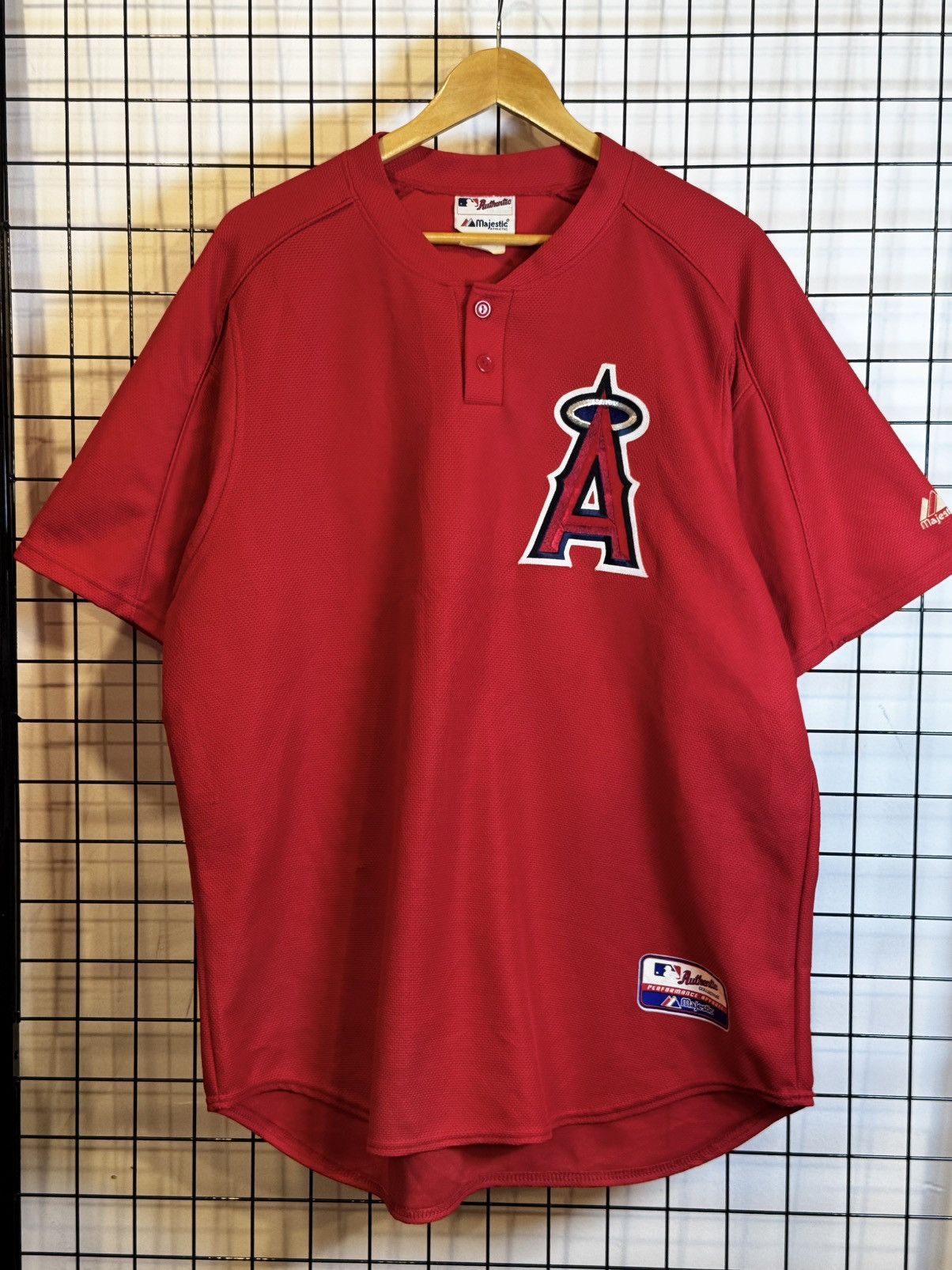 MLB Vintage Majestic MLB Anaheim Angels Baseball Jersey Size US XL / EU 56 / 4 - 1 Thumbnail