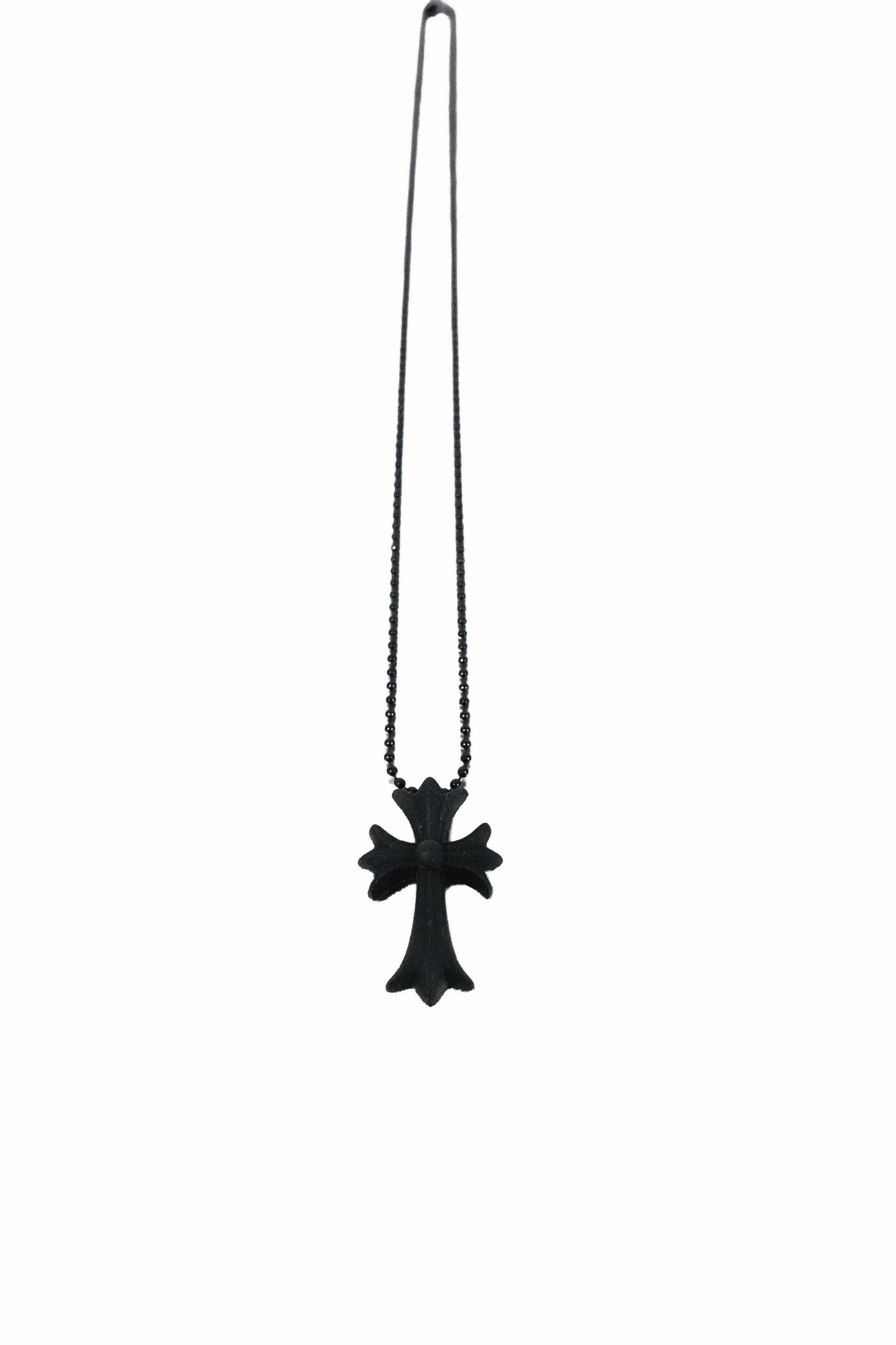 Chrome Hearts CHROME HEARTS SILICHROME NECKLACE BLACK Size ONE SIZE - 1 Thumbnail