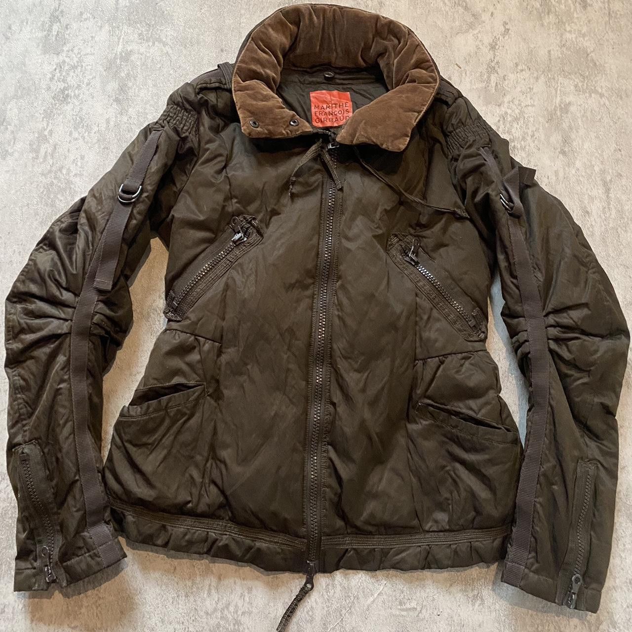 Le Jean de Marithe Francois Girbaud Brown puffer