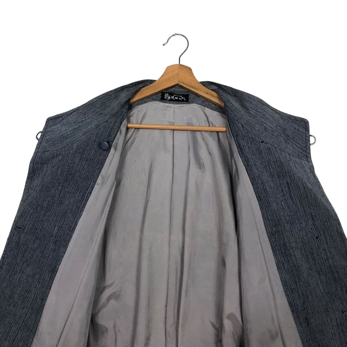 Issey Miyake 📌Vintage Bomber Jacket Quilted Flower Full Print Rich Grey Size US M / EU 48-50 / 2 - 15 Thumbnail