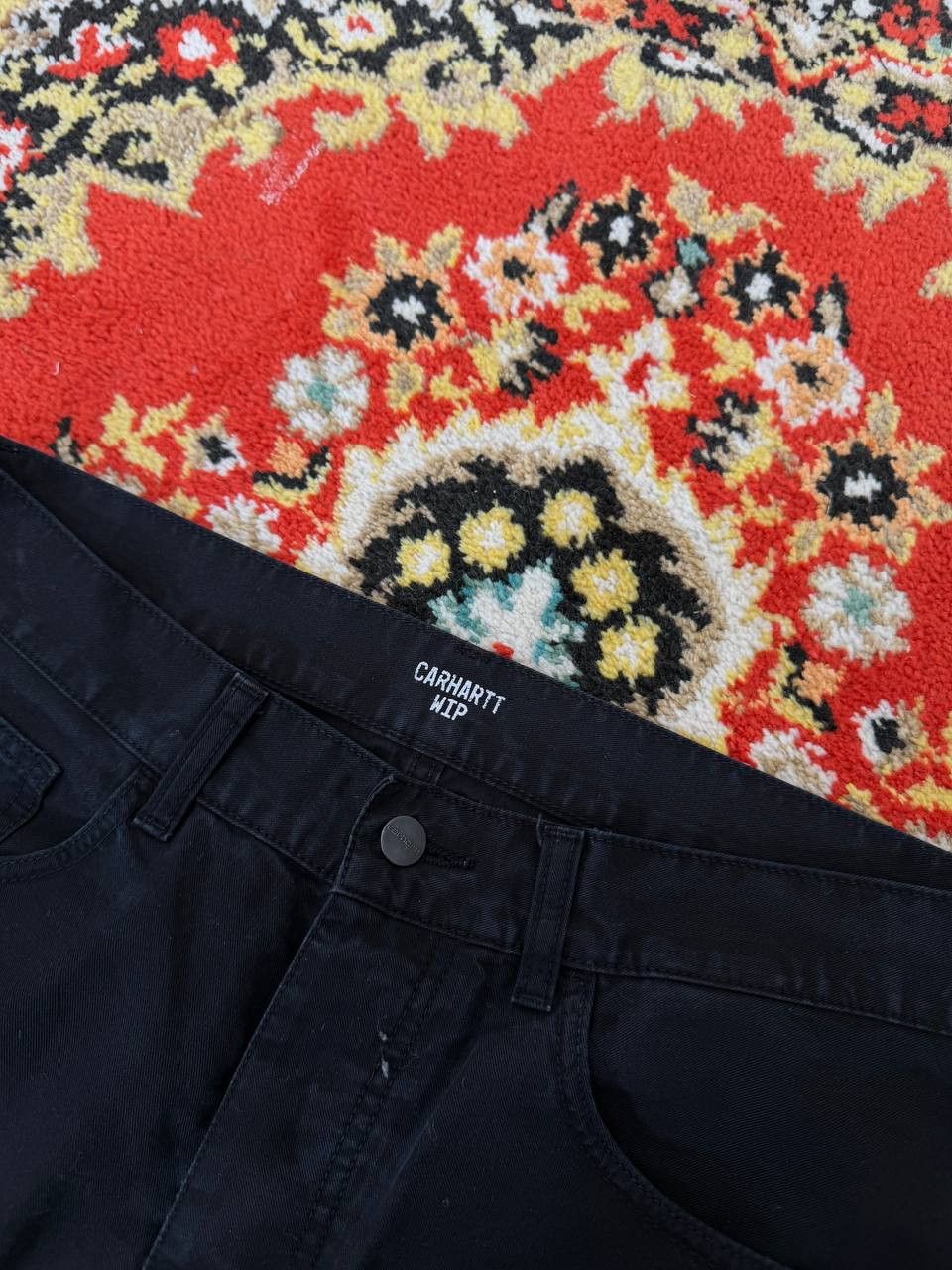 Carhartt Vintage Carhartt Streetwear Distressed Y2K Denim Jeans Size US 31 - 8 Thumbnail