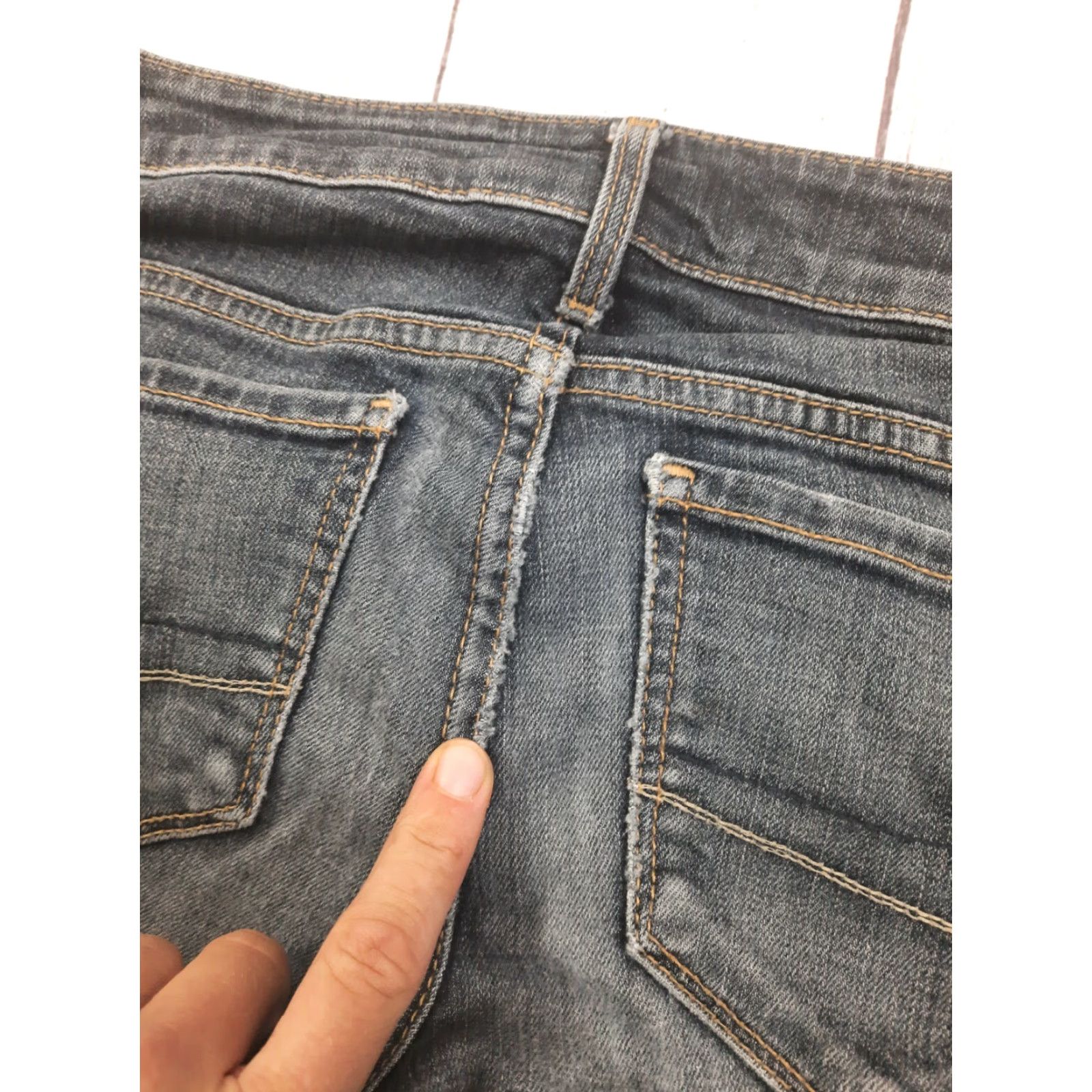 American Eagle Outfitters American Eagle Outfitters Skinny Jeans Blue Dark 29x29 Women Size 6 Stretch Denim Slim Pockets Logo Size 28" / US 6 / IT 42 - 8 Thumbnail