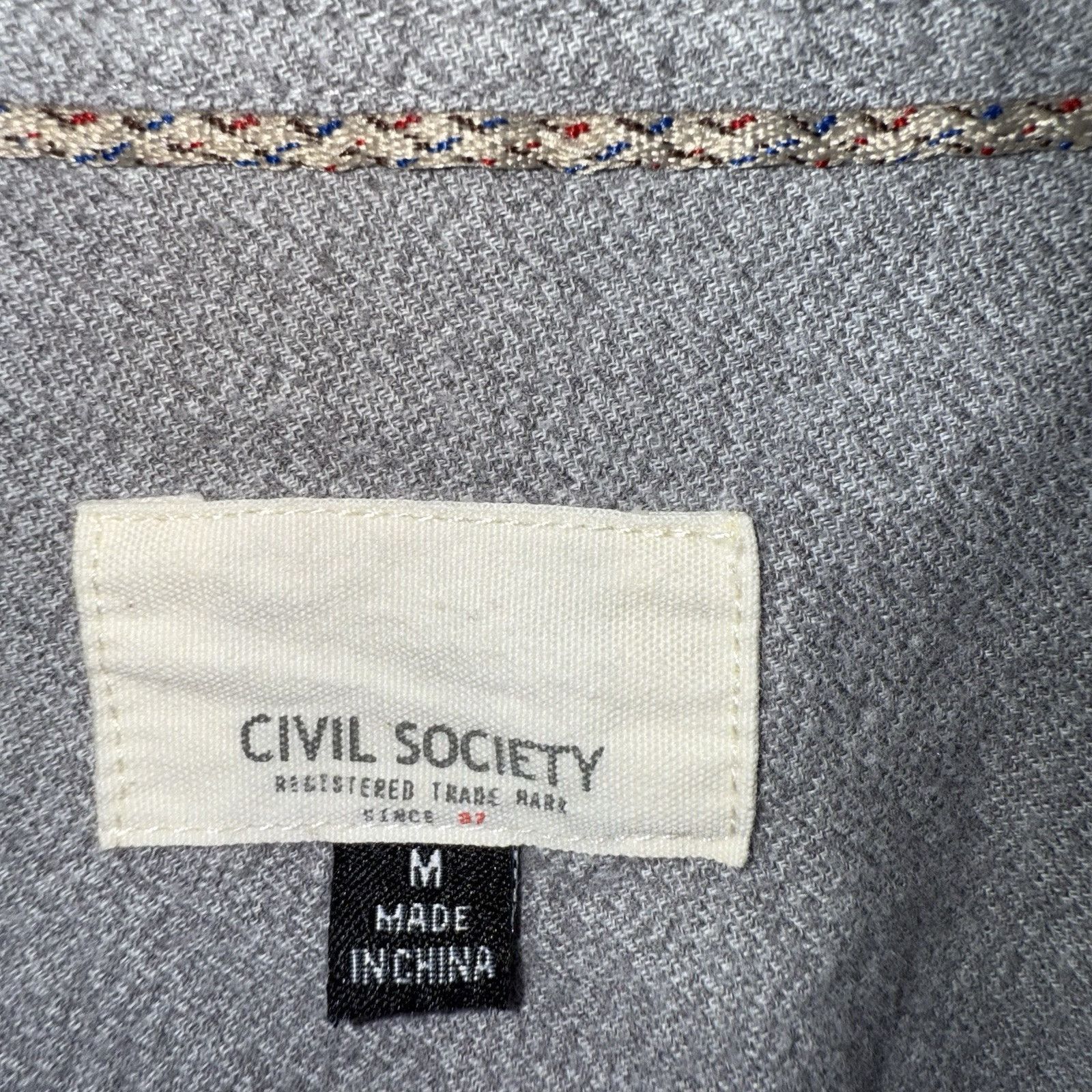 Civil Society Civil Society Button Down Shirt Size Medium Size US M / EU 48-50 / 2 - 3 Thumbnail