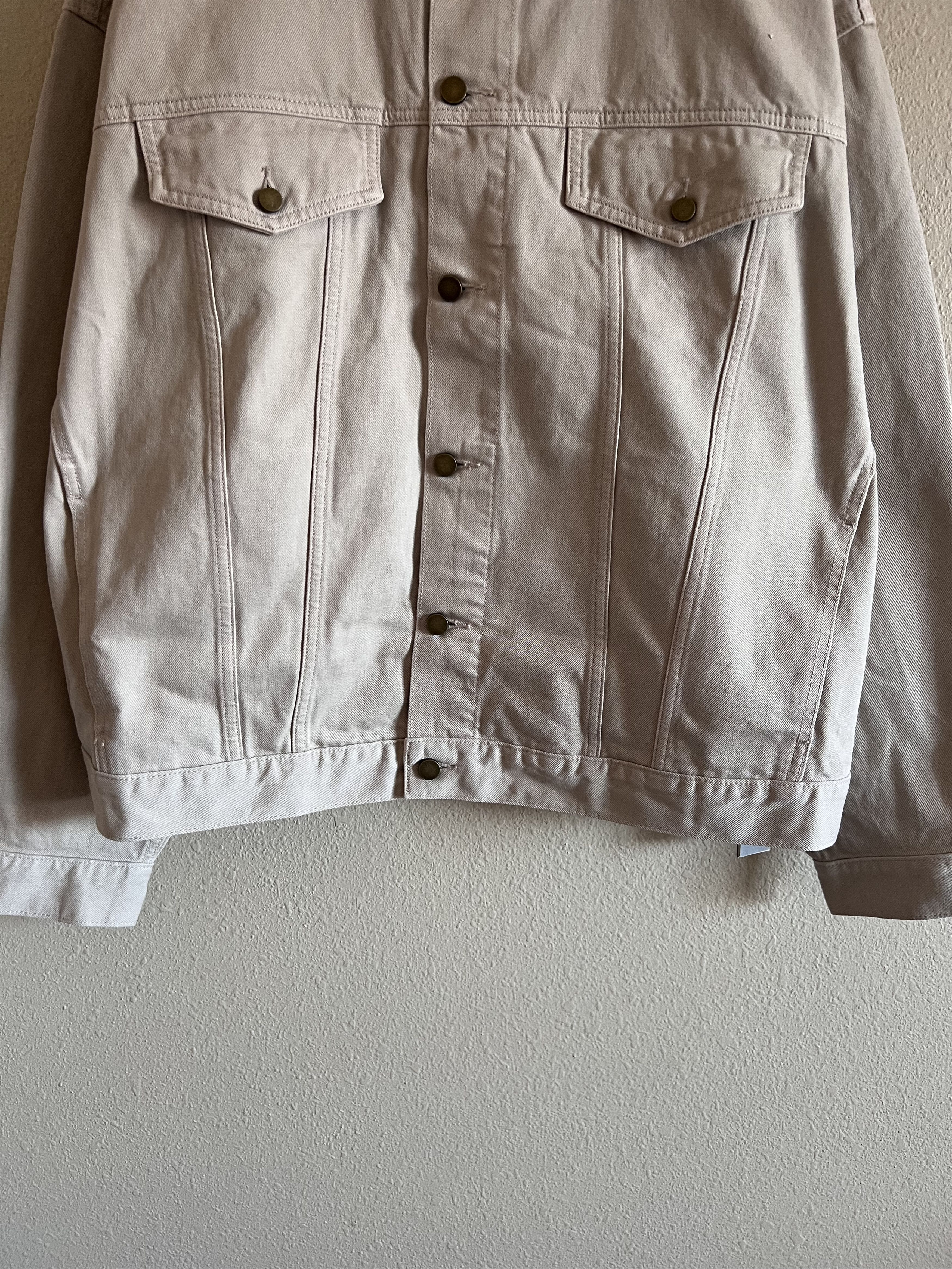 Essentials Fear of God Essentials Denim Jacket in Silver Cloud Size US L / EU 52-54 / 3 - 3 Thumbnail