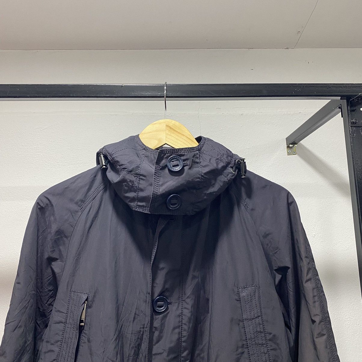 Burberry Sickk☠️ Burberry Long Parka Jacket Coat Nylon Tactical 90s Size US M / EU 48-50 / 2 - 2 Thumbnail