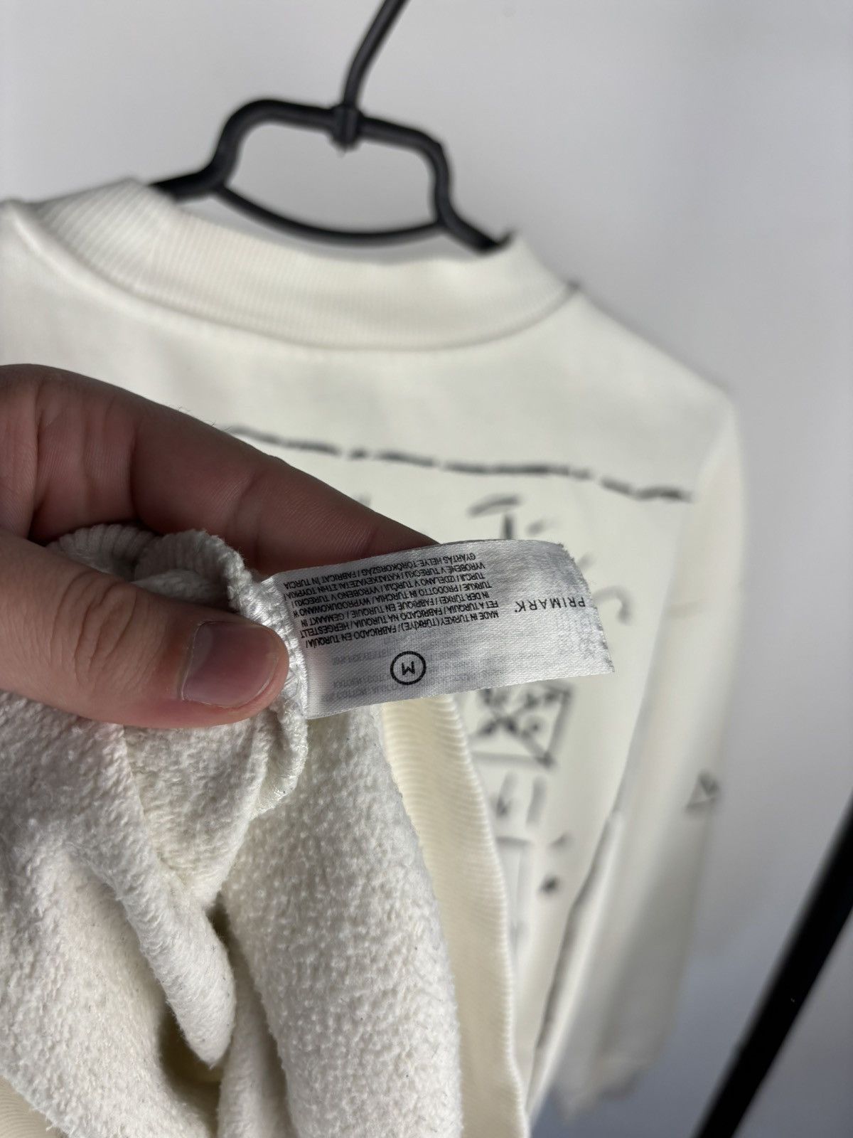 Jean-Michel Basquiat Basquiat big logo sweatshirt size M Size US M / EU 48-50 / 2 - 4 Thumbnail
