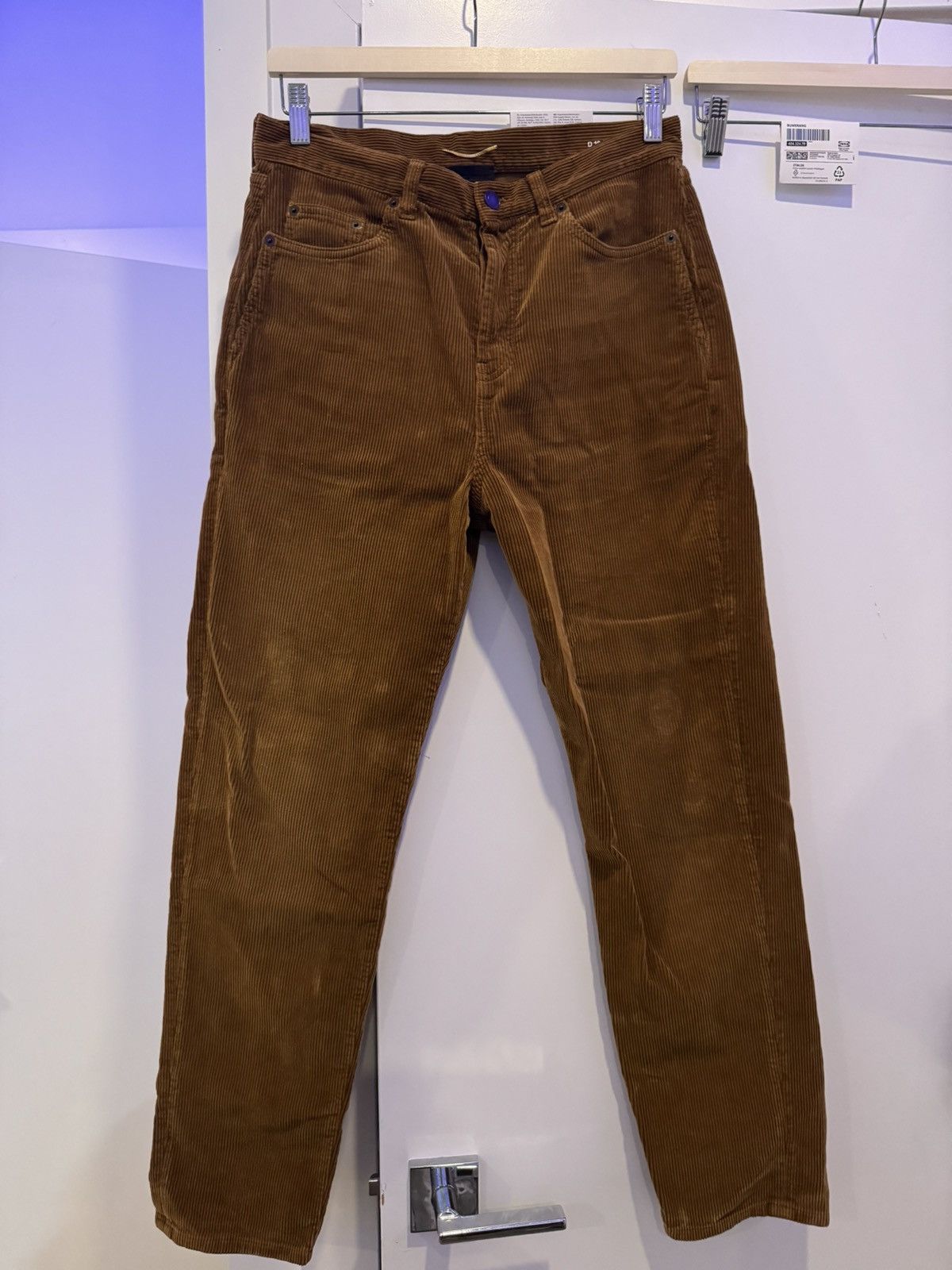 Saint Laurent Paris Saint laurent corduroi brown pants Size US 30 / EU 46 - 1 Thumbnail