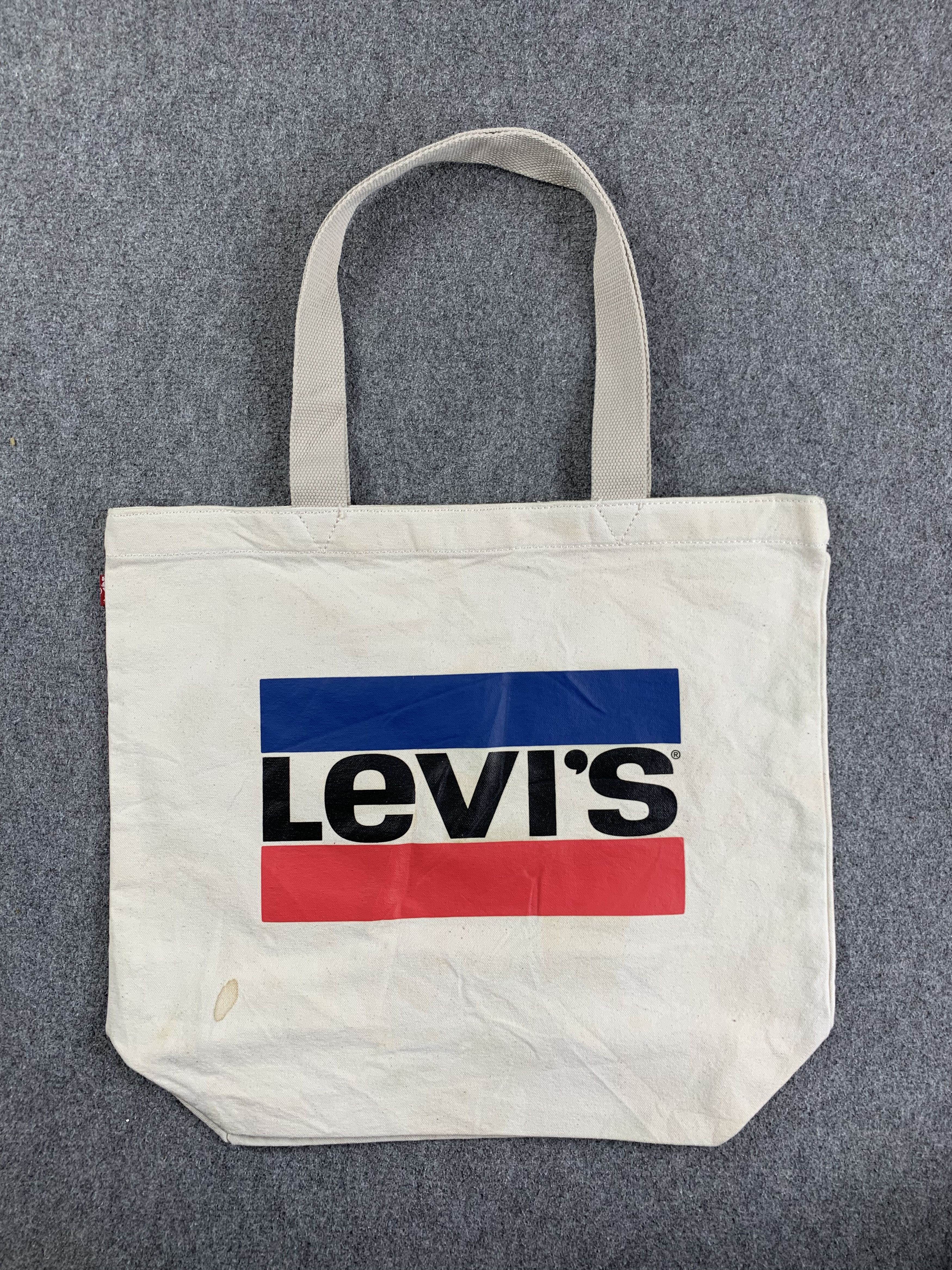 image of OG Levis Canvas Totebag in Cream, Men's