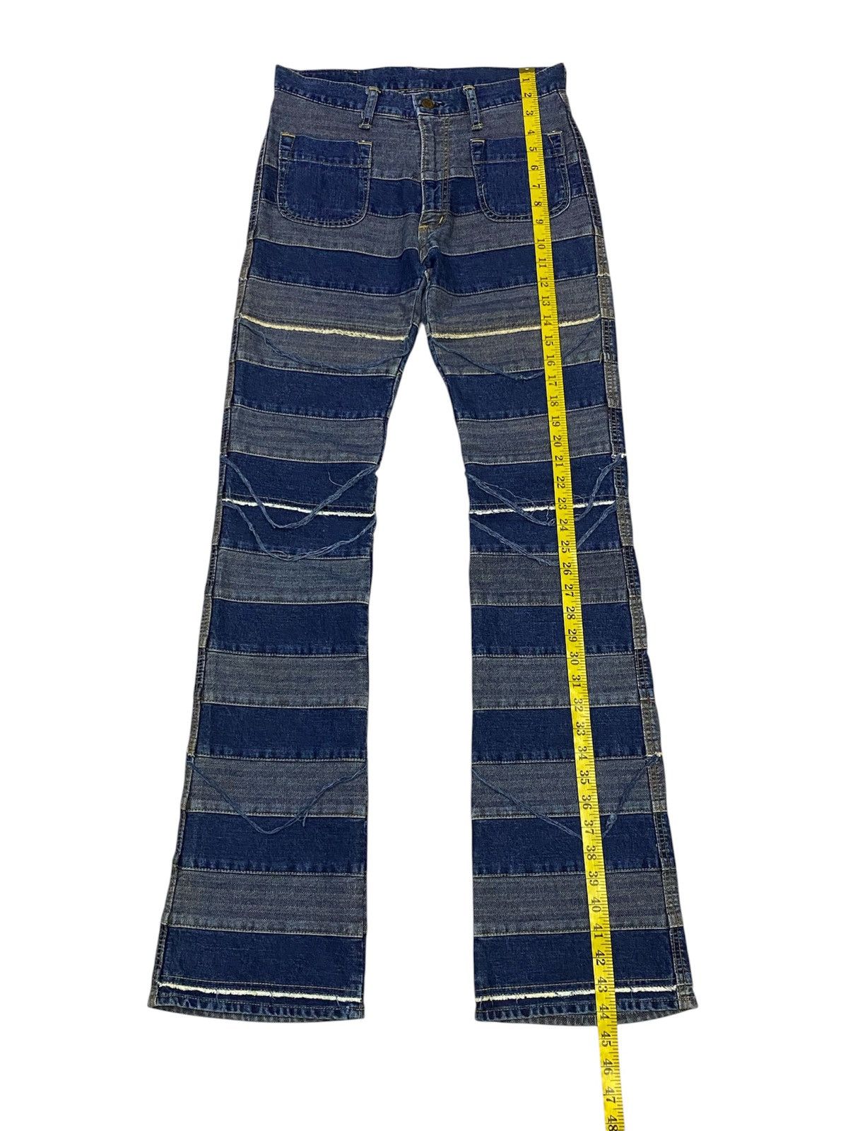 Hysteric Glamour 💃Vintage Hysteric Glamour Hagi Flare Denim Pants Size US 28 / EU 44 - 19 Thumbnail