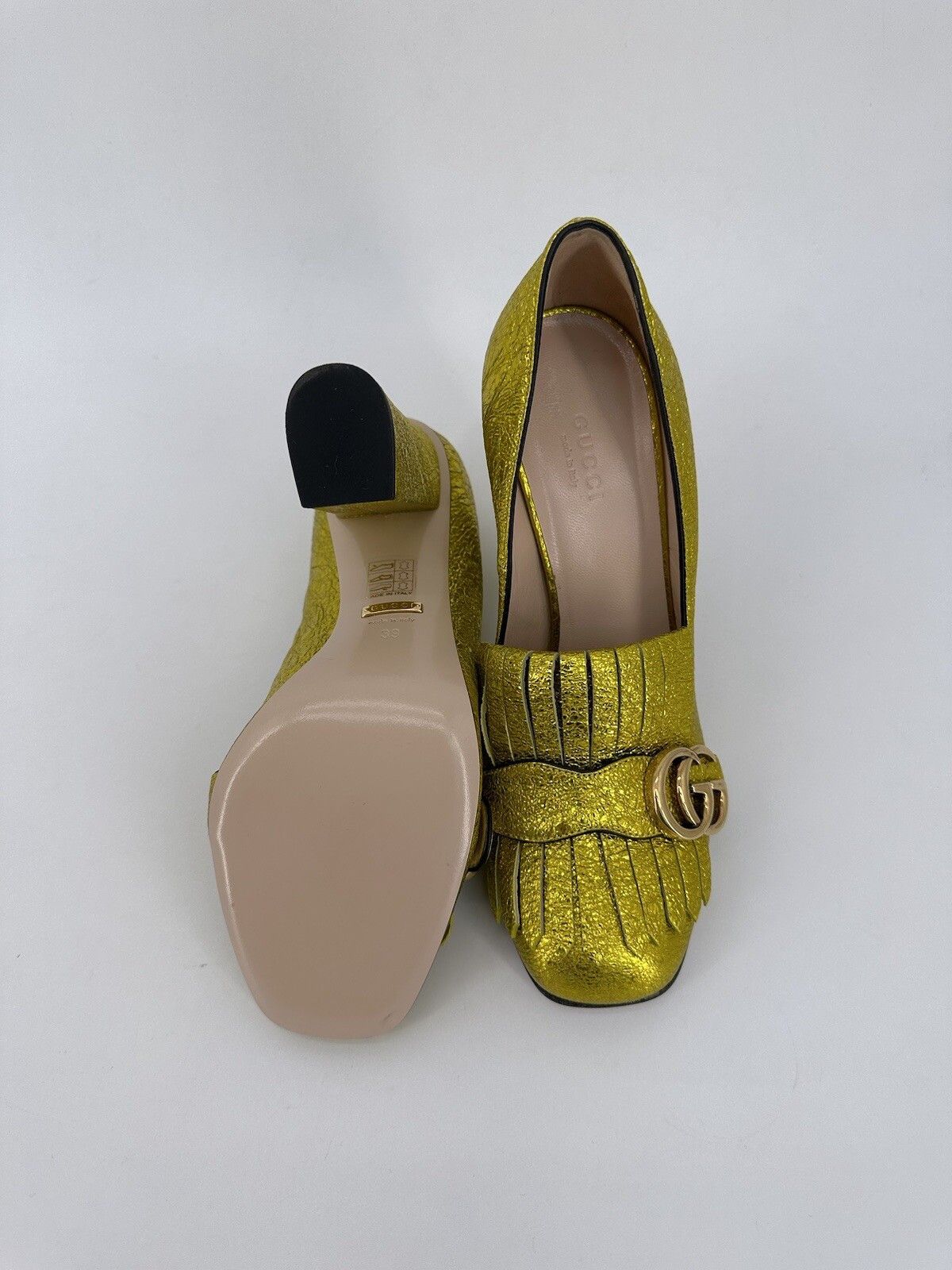 Gucci New Gucci Heels Pumps Size IT-39/US-9 Woman's Marmont Size US 9 / IT 39 - 7 Thumbnail