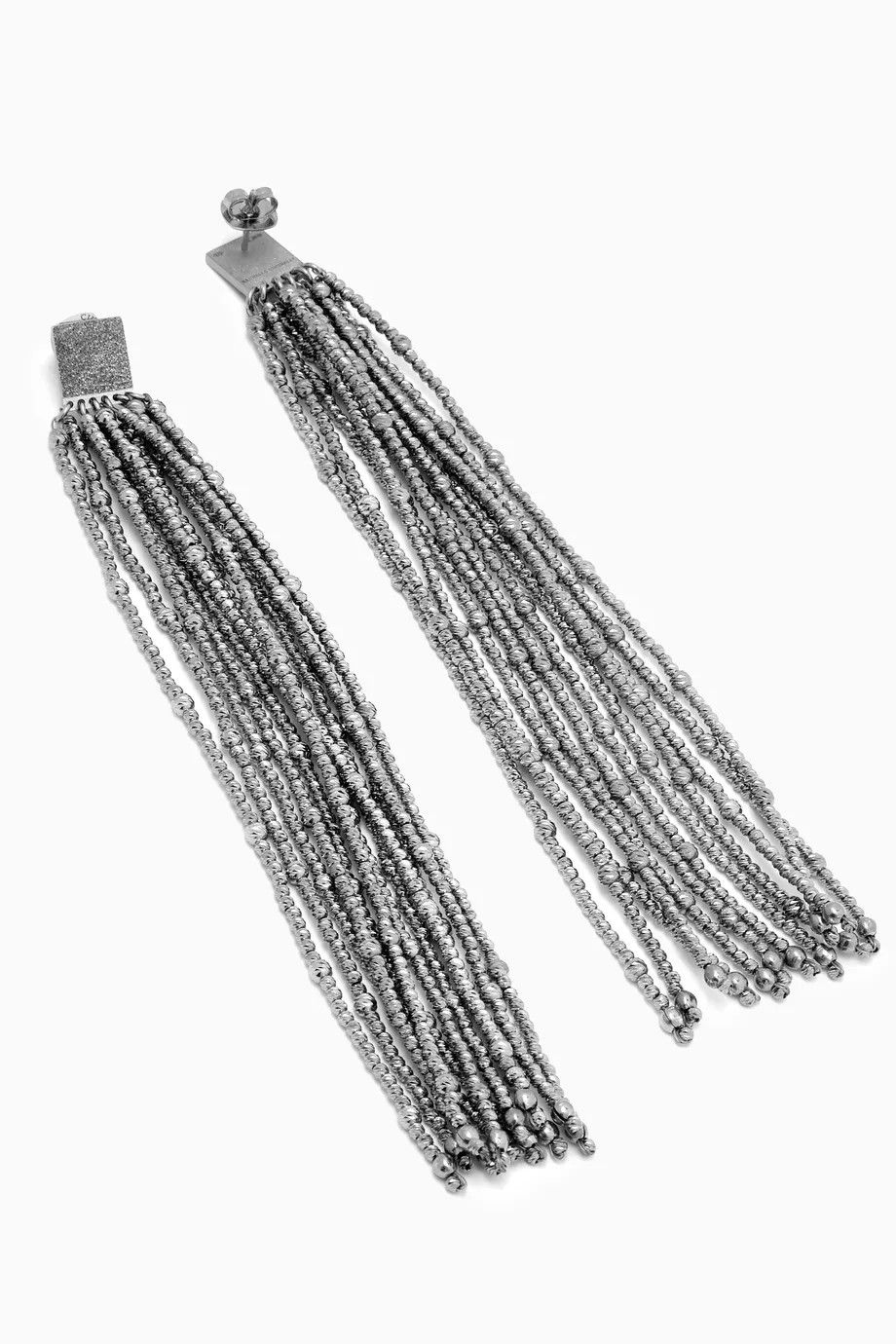 Brunello Cucinelli o1y0725 Size : OS / Earrings in Silver Size ONE SIZE - 2 Thumbnail
