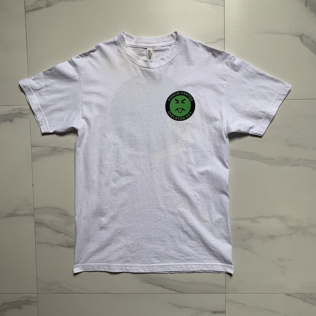 Other × Vintage Mr. Yuk Poison Center Skeleton Key T-Shirt Size US M / EU 48-50 / 2 - 2 Thumbnail