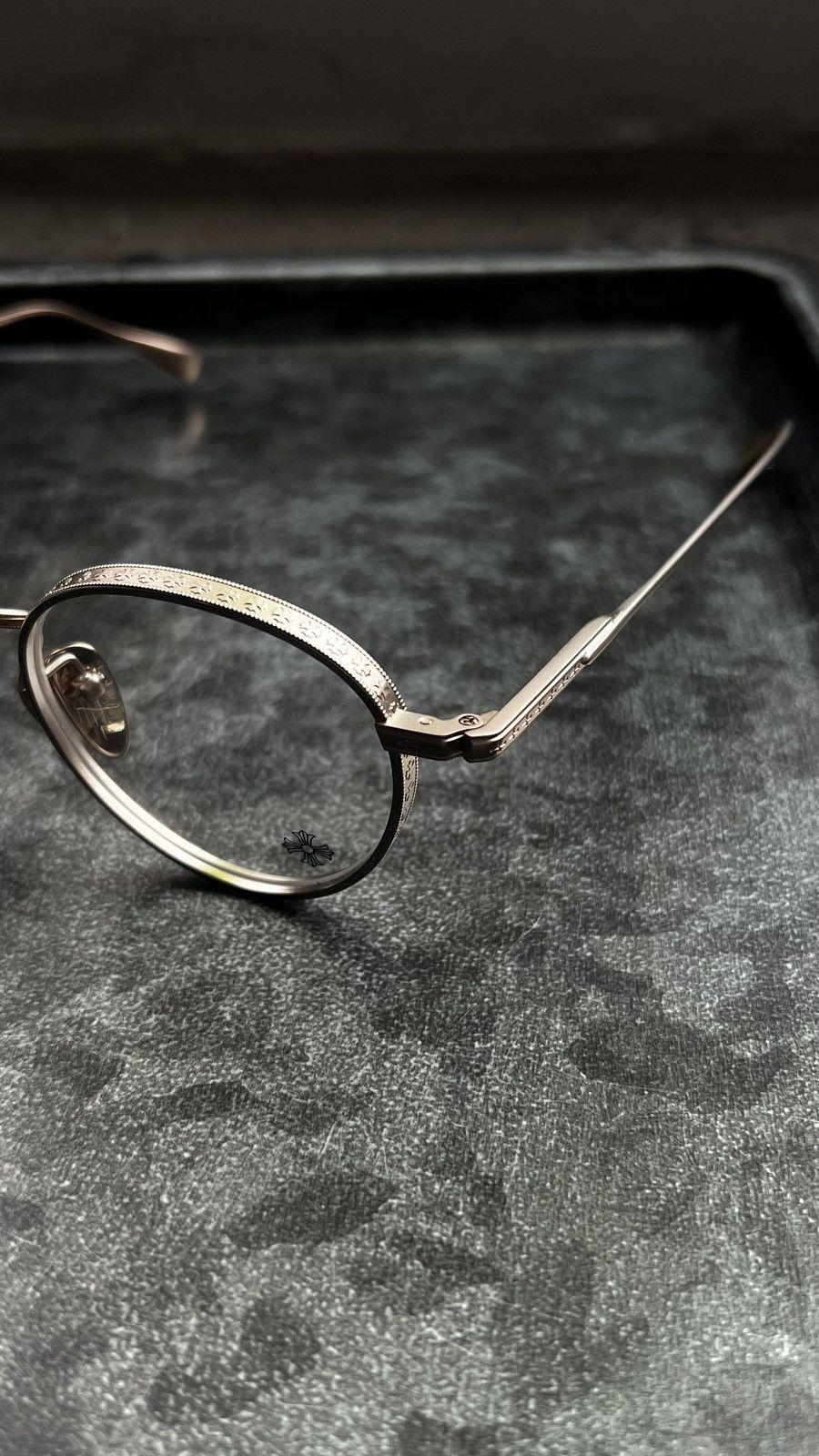 Chrome Hearts Chrome Hearts THICK GOLD PLATED GLASSES Size ONE SIZE - 3 Thumbnail