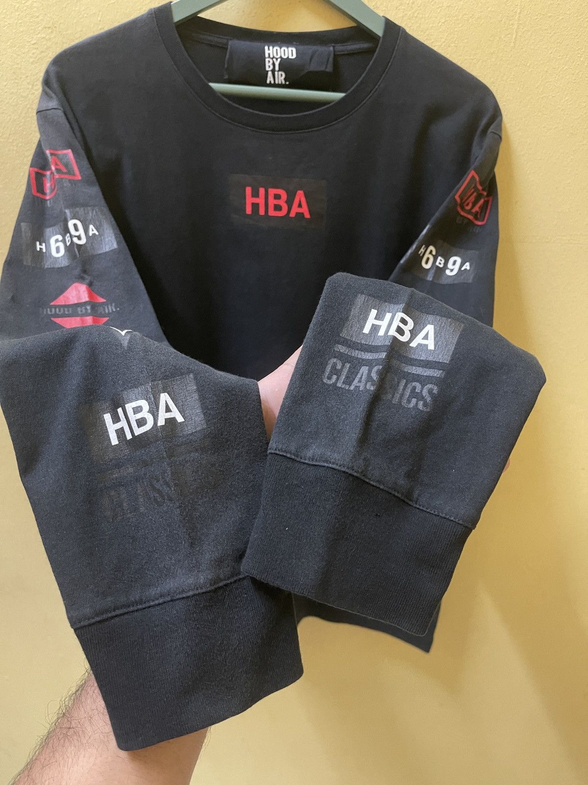 Hood By Air HBA SS15 Satan Star AK47 Print Long sleeve shirt Size US S / EU 44-46 / 1 - 2 Thumbnail