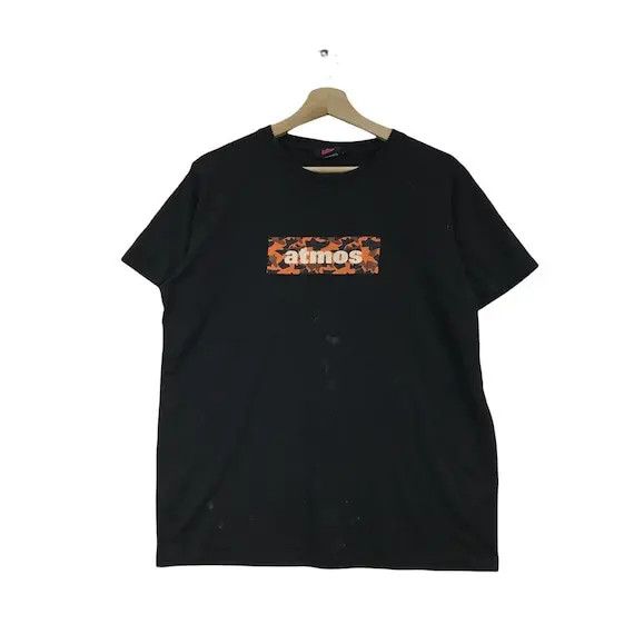 Marlboro × atmos Vtg ATMOS x MARLBORO COLLABORATION Box Logo Tee Shirt Size US M / EU 48-50 / 2 - 1 Thumbnail