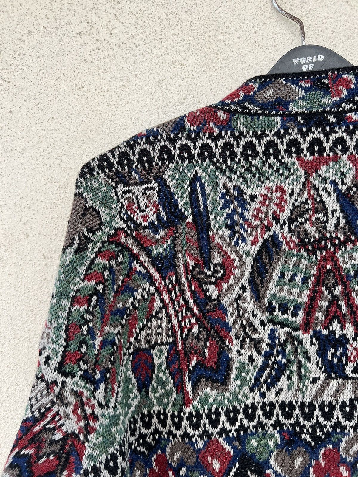 Missoni Vintage Missoni Italy Poker Card Knitwear Wool Sweater Size US M / EU 48-50 / 2 - 13 Thumbnail