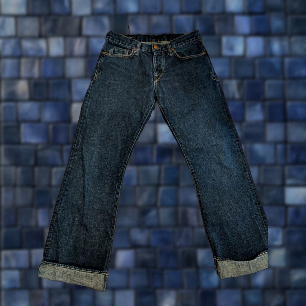 Union LA Union LA Y2k Dark Denim Men's Regular Straight Fit 32x30 Jeans Blue Dark Wash Straight Mens 32 30 Regular Union LA Y2k Dark Denim Jeans Men Size 32x30 Size US 32 / EU 48 - 1 Thumbnail