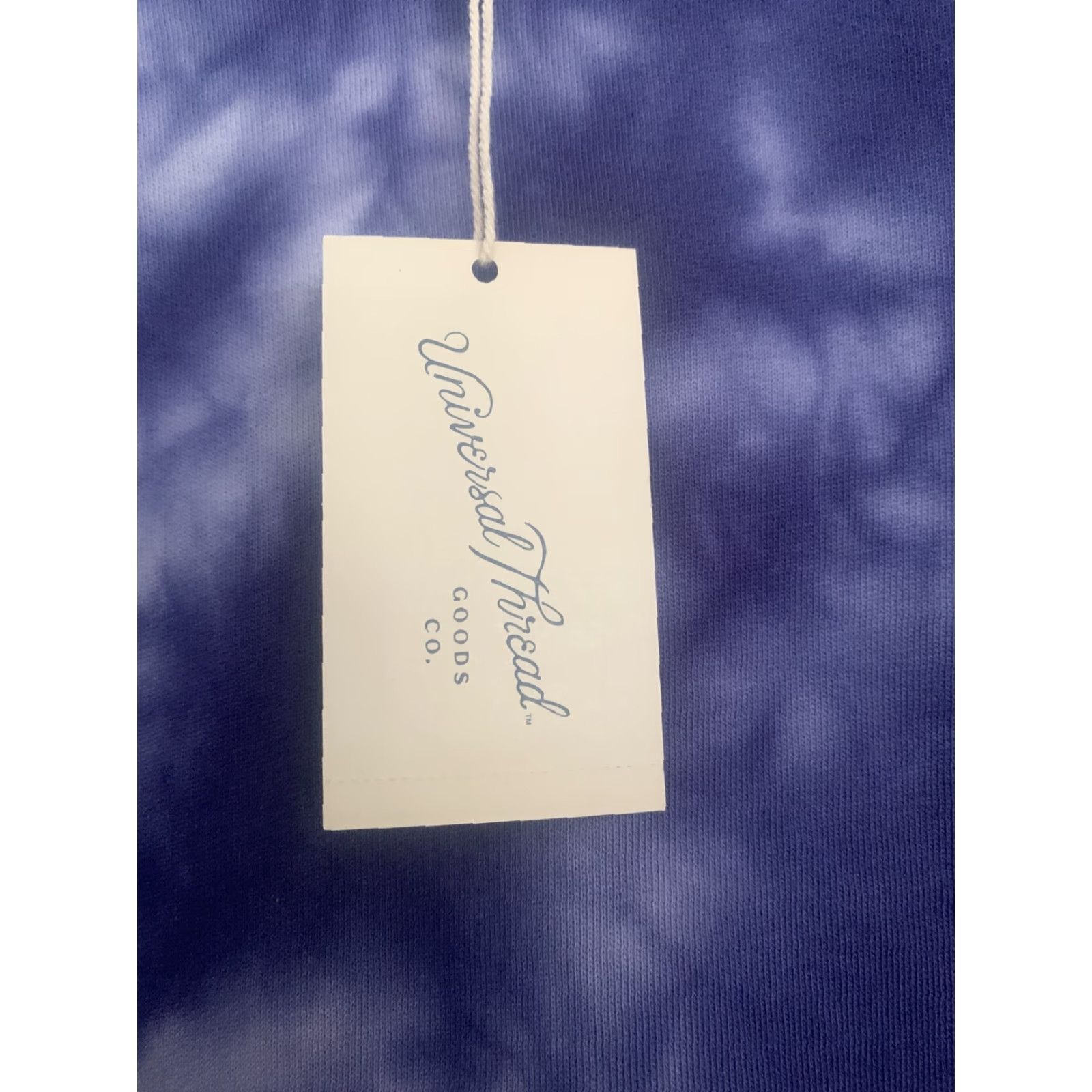 Vintage VINTAGE? No. Universal Thread Cropped Sweatshirt The Dye Blue S Juniors Women Crew Neck Long Sleeve Cotton Polyester Knit Regular Size S / US 4 / IT 40 - 3 Thumbnail