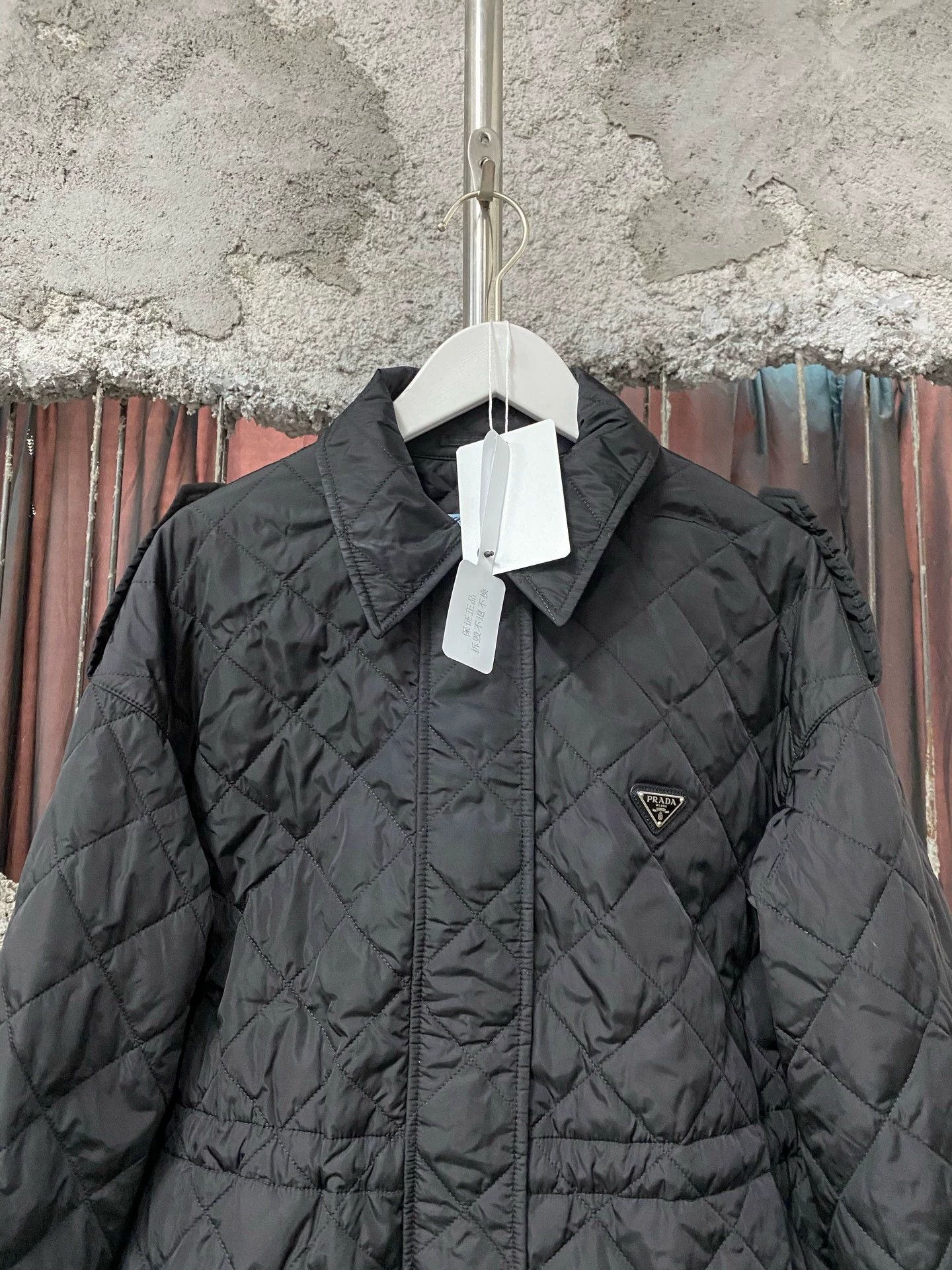 Prada Prada Triangle Logo Quilted Puffer Jacket 38 New Size XS / US 0-2 / IT 36-38 - 3 Thumbnail