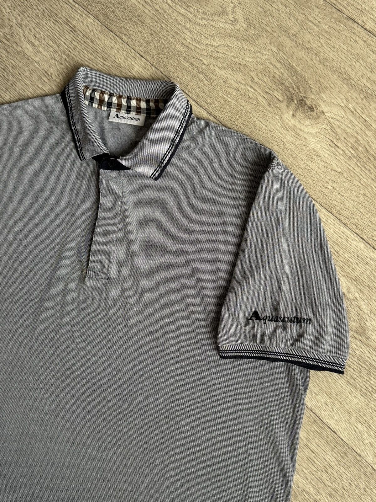 Aquascutum 🔷Luxury Aquascutum Polo T-shirt🔷 Size US XL / EU 56 / 4 - 2 Thumbnail