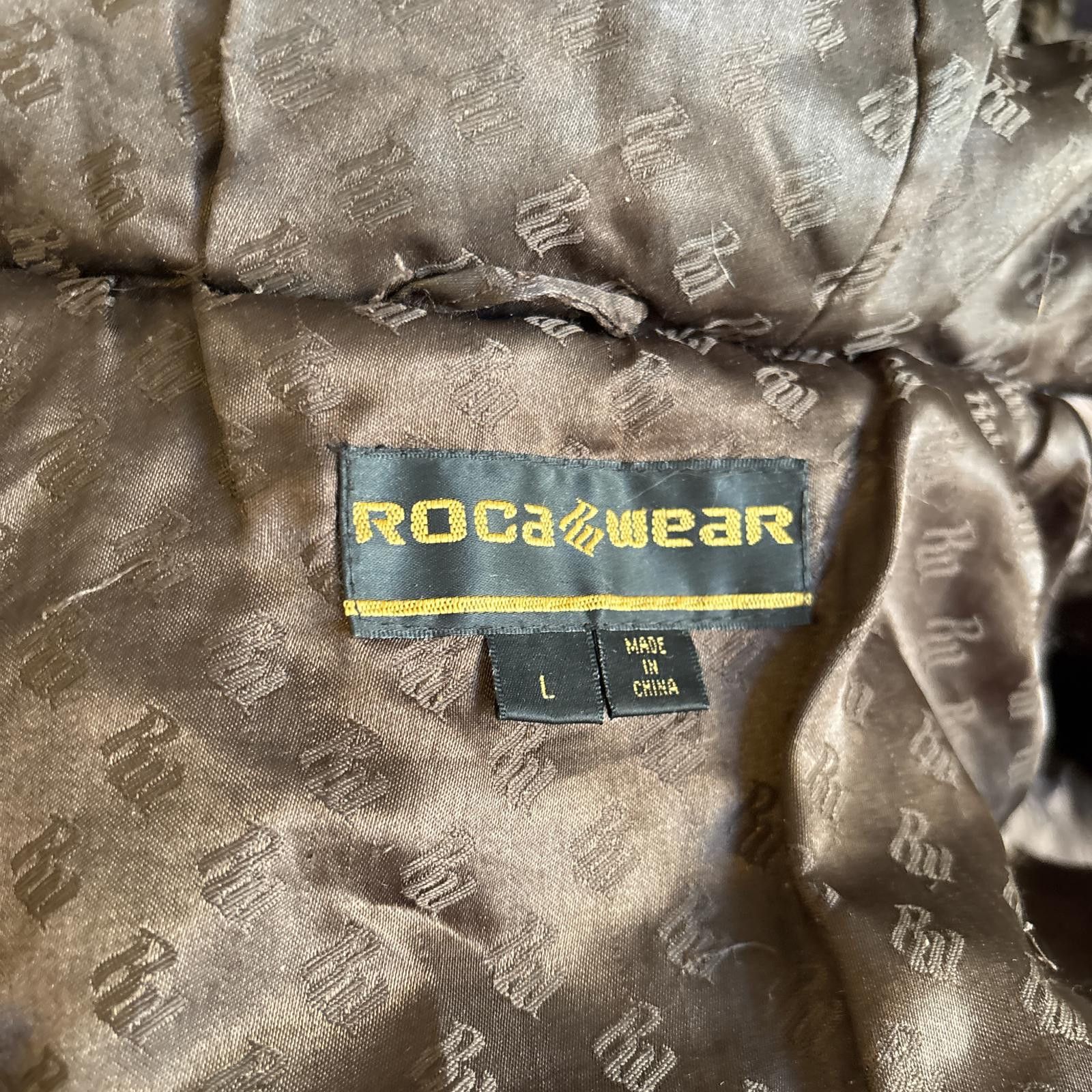 Rocawear y2k roca wear fur puffer jacket Size L / US 10 / IT 46 - 8 Thumbnail