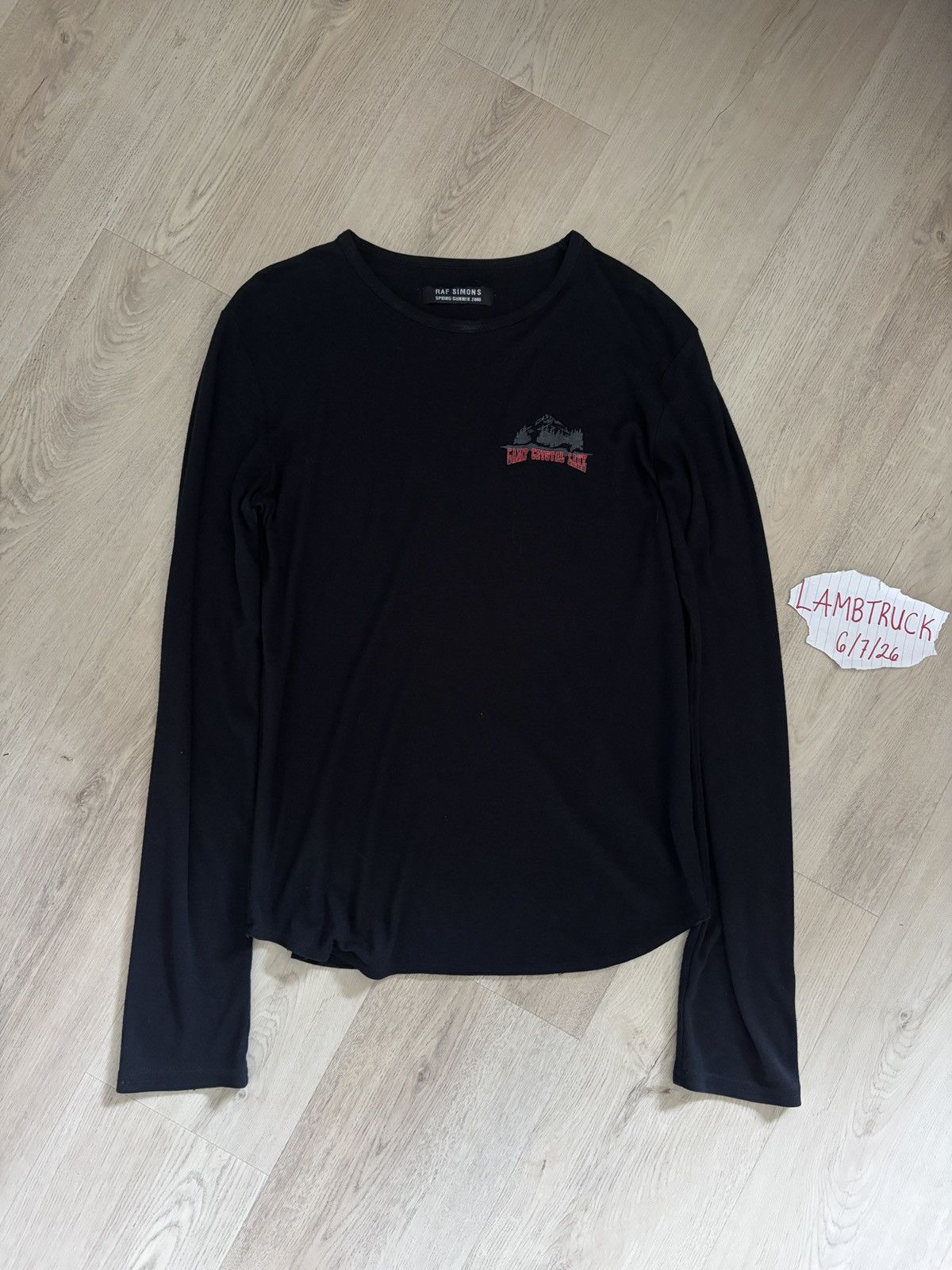 Raf Simons Raf Simons SS04 cut neck longsleeve shirt 2004 | Grailed