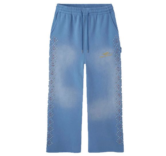 HMDD Crystal Sweatpants Powder Blue Size US 34 / EU 50 - 1 Thumbnail