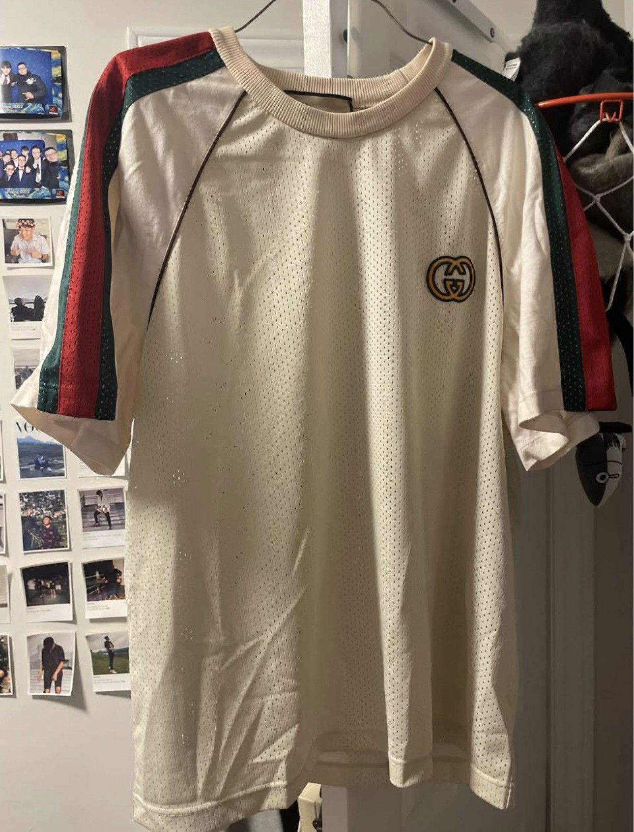 Gucci Gucci Mesh Fabric T-Shirt/Jersey Size US XL / EU 56 / 4 - 1 Thumbnail