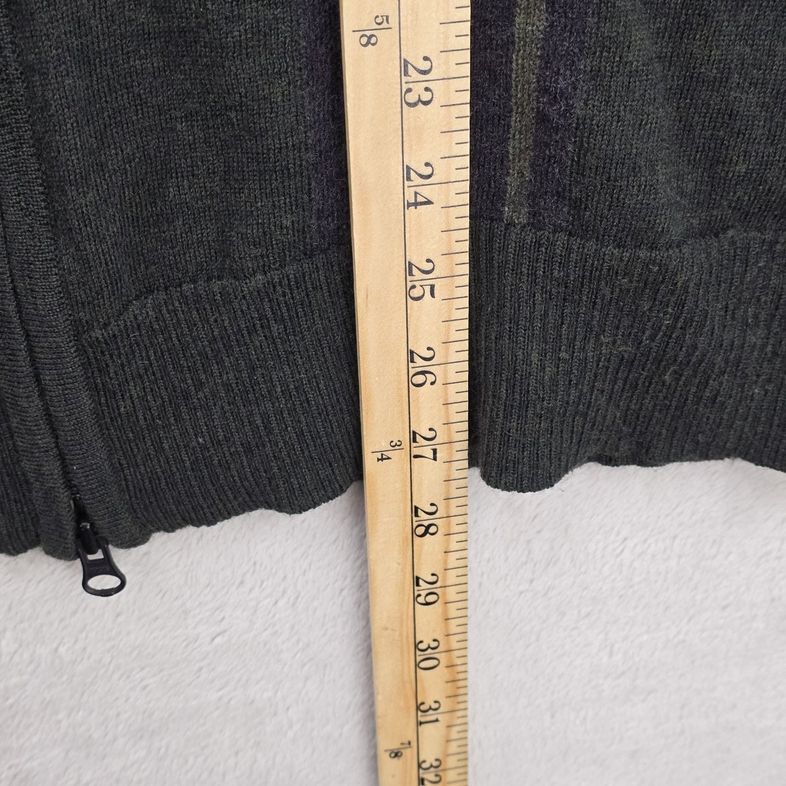 Banana Republic Banana Republic Extra Fine Merino Wool Zip Up Jacket Large Size US L / EU 52-54 / 3 - 10 Thumbnail